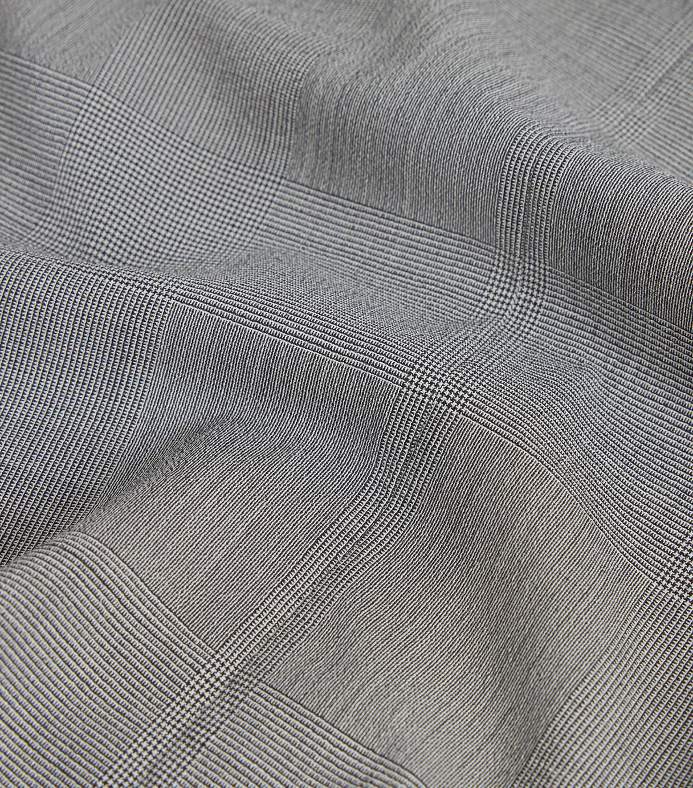 Dunhill Mens Wool-Blend Single-Breasted Blazer White Image 7