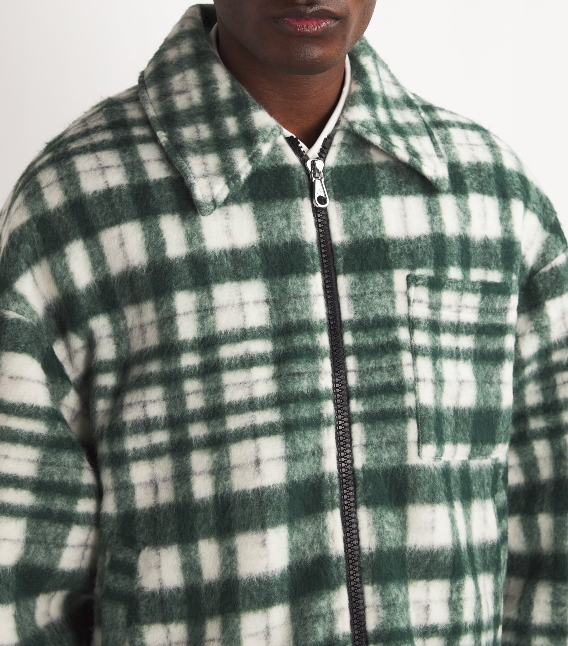 Check Overshirt GREEN 601 Image 6