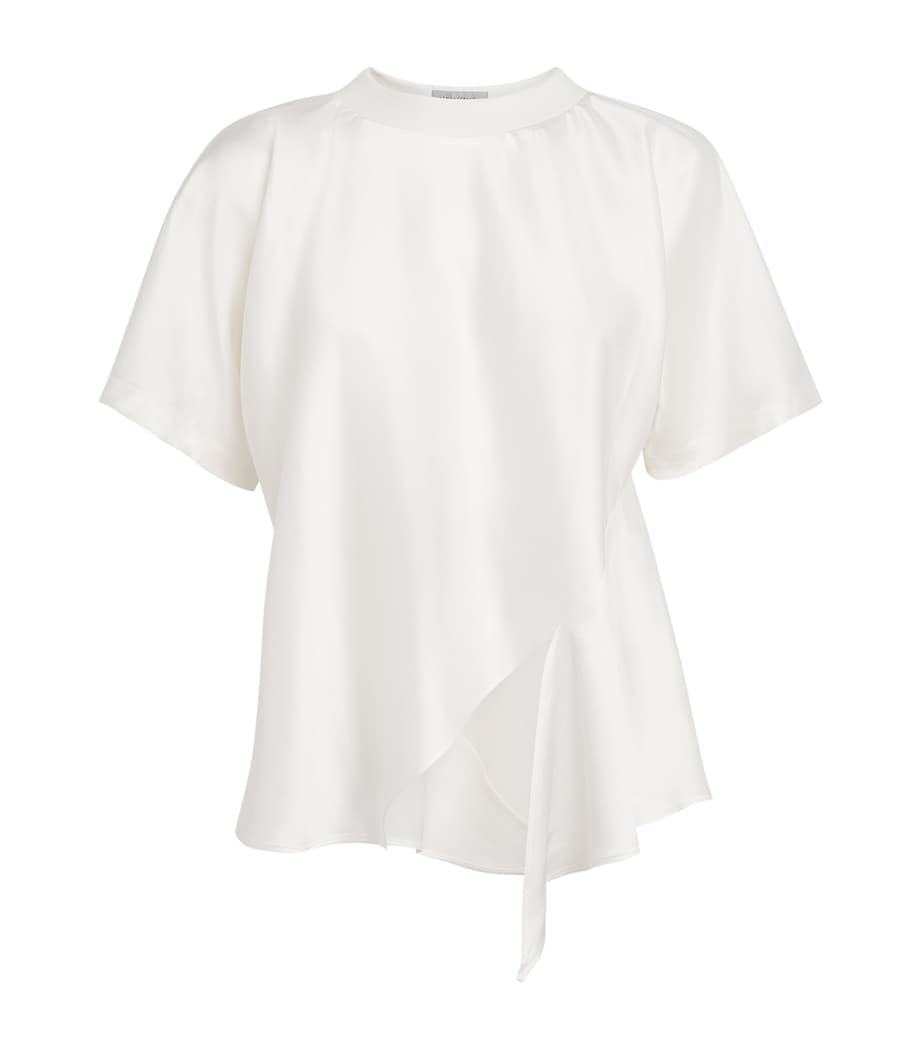 Satin Motion T-Shirt IVORY SATIN Image 1