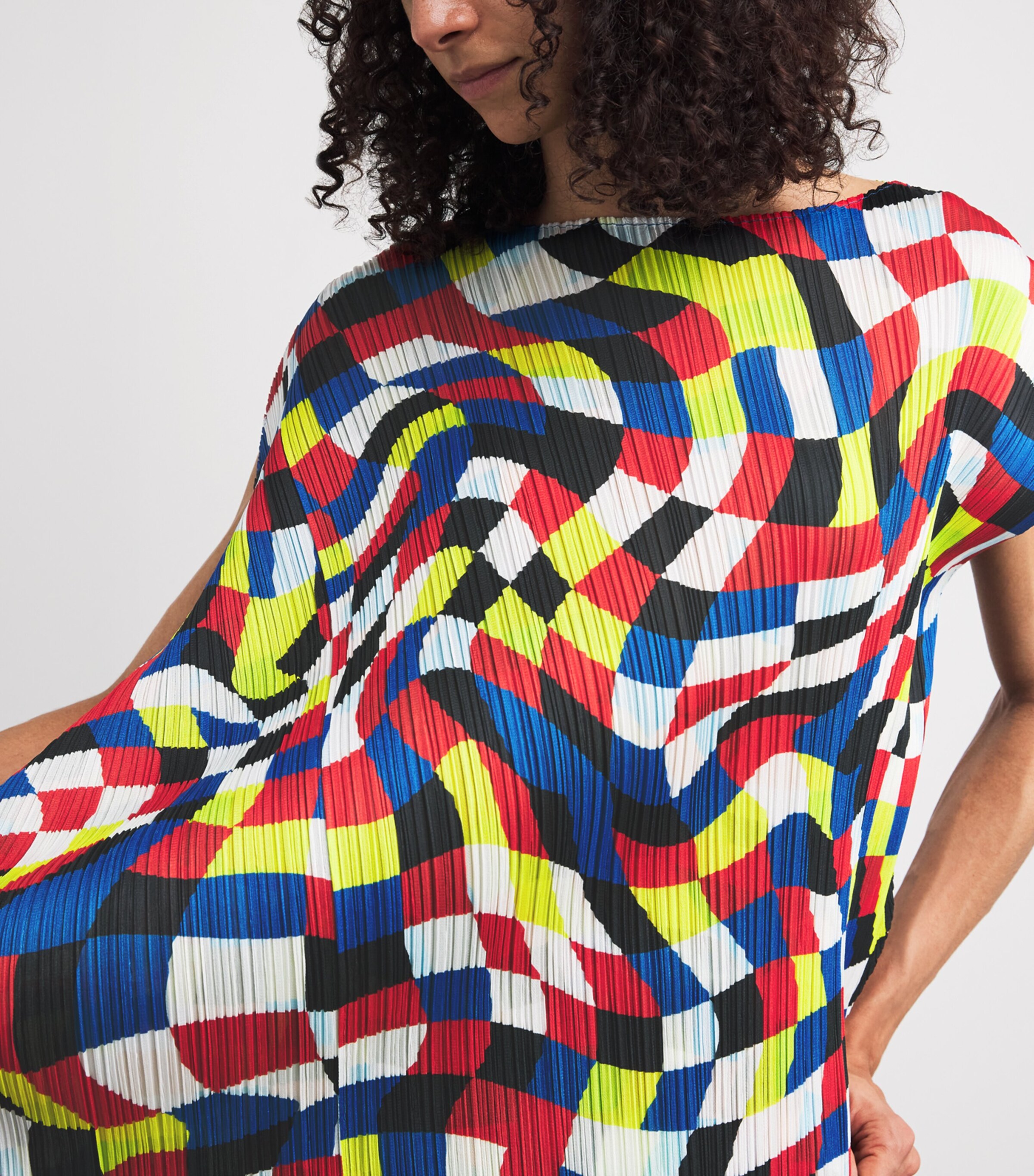 Pleats Please Issey Miyake Multi Dancing Square Top | Harrods US
