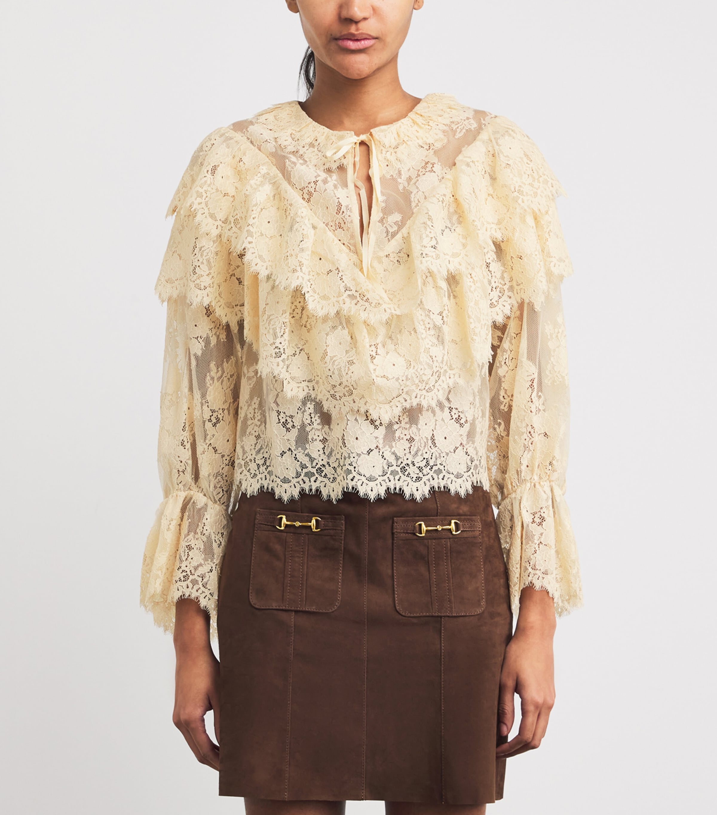 Lace Faryn Blouse VINTAGE CREAM Image 3
