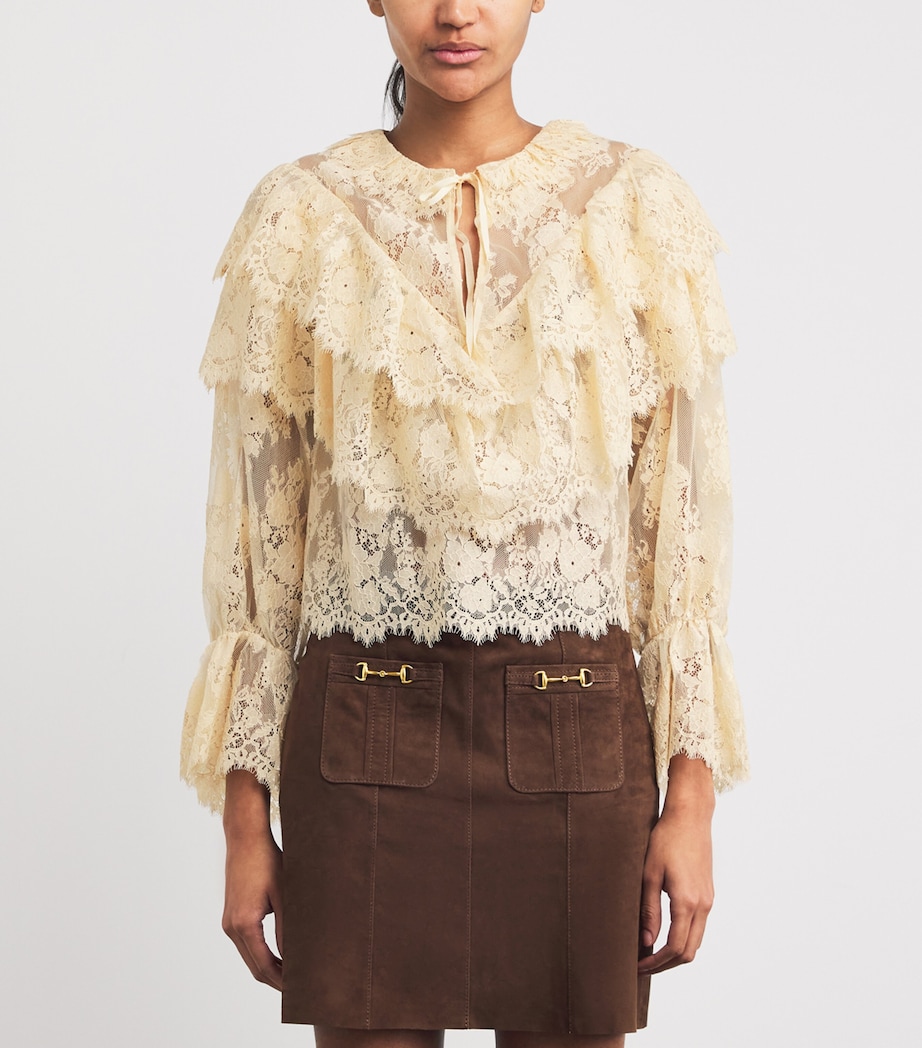 Lace Faryn Blouse VINTAGE CREAM Image 3