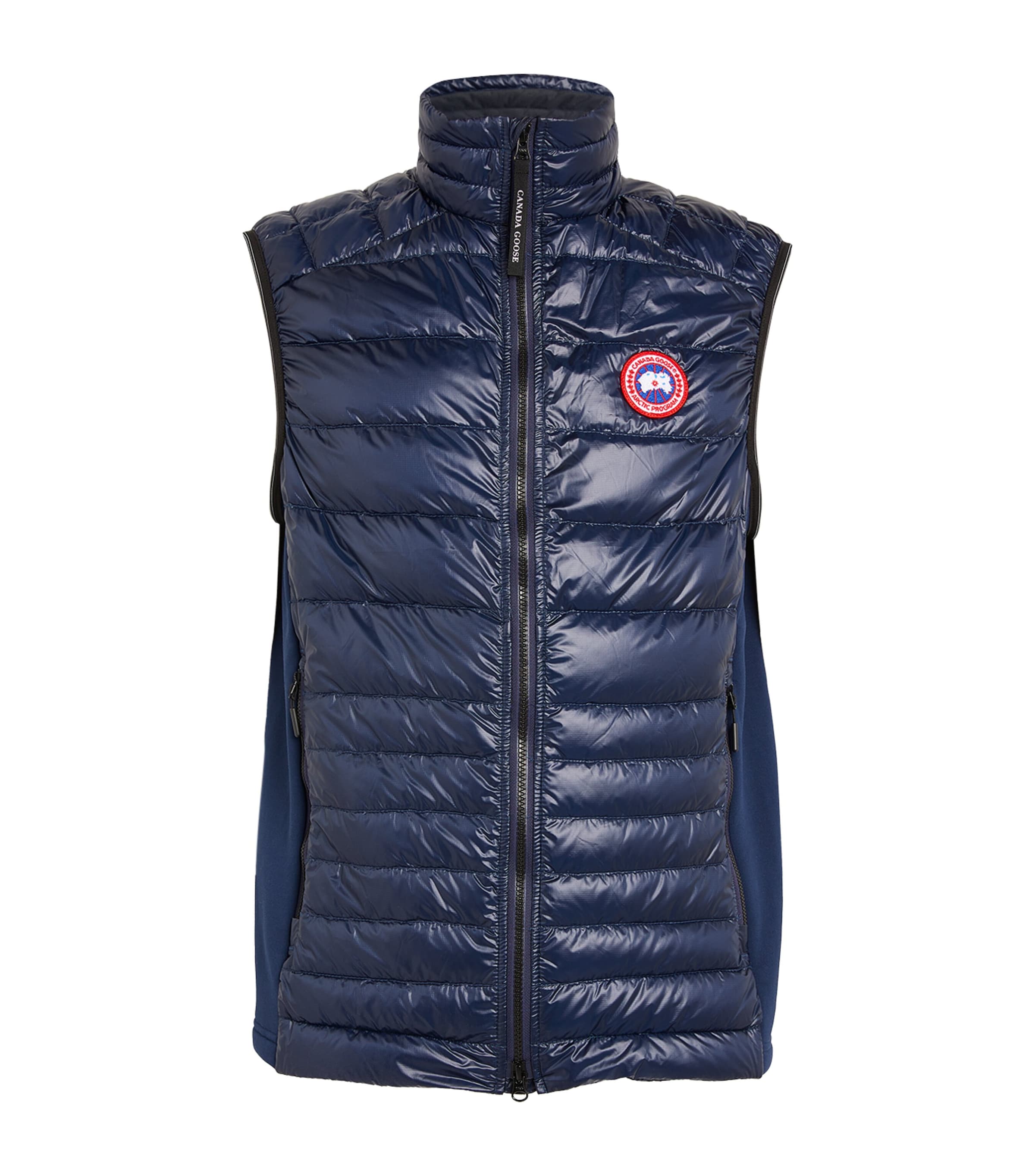 Shop Canada Goose Hybridge Gilet In Navy