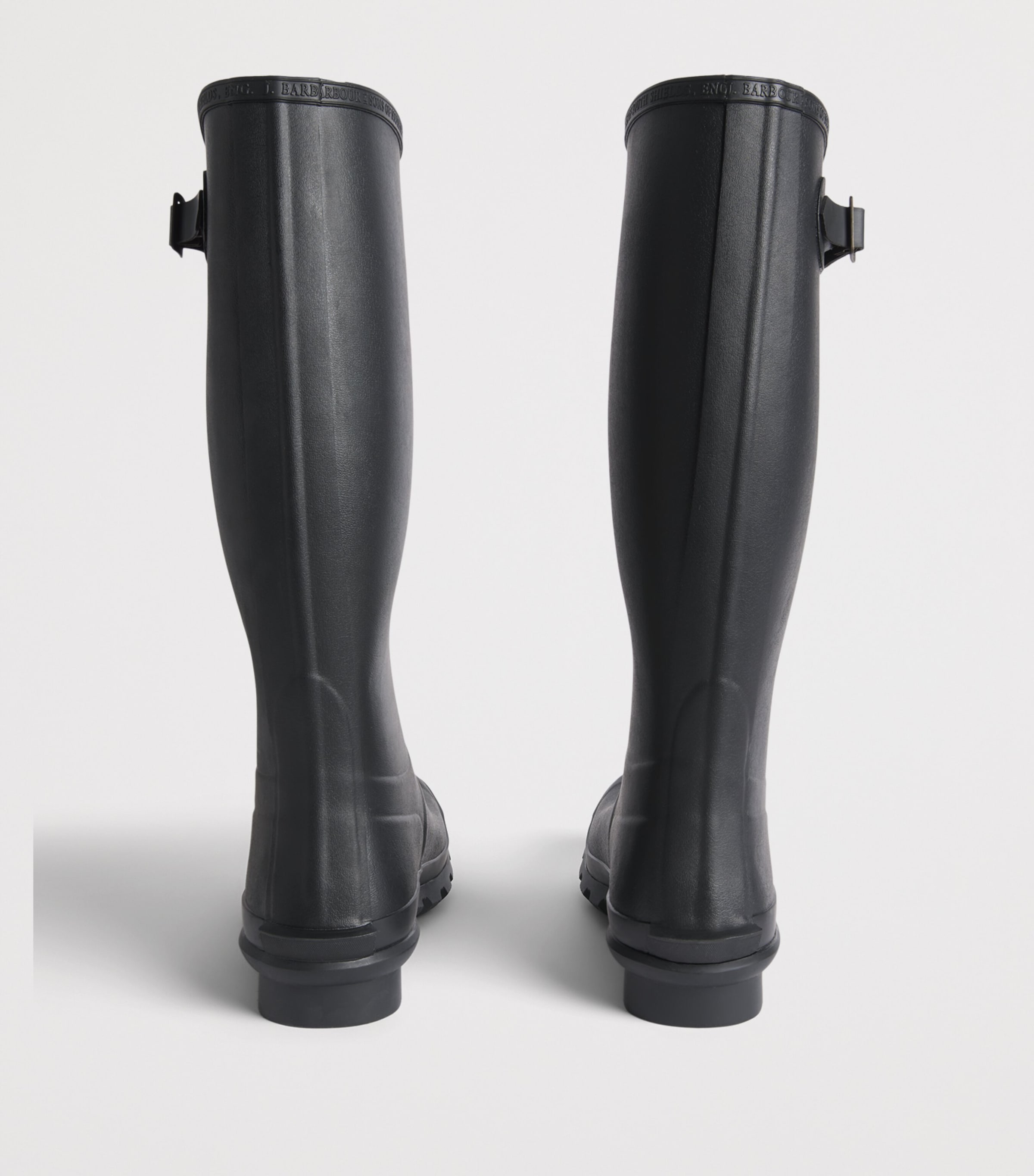Barbour Tall Bede Wellington Boots Black Image 5