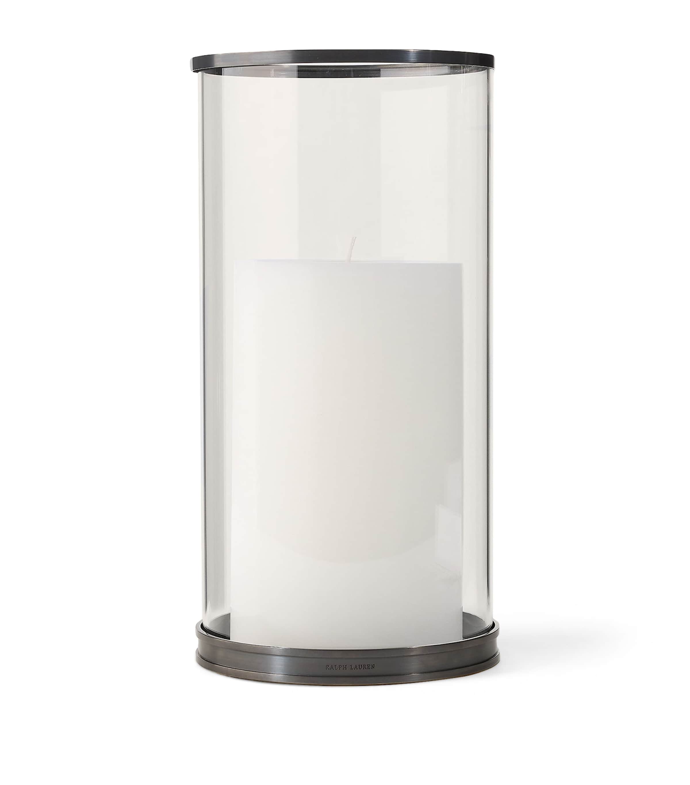 Ralph Lauren Home Large Modern Hurricane | Home Accessories | Candle Holders | Designers | Ralph Lauren | Ralph Lauren Home