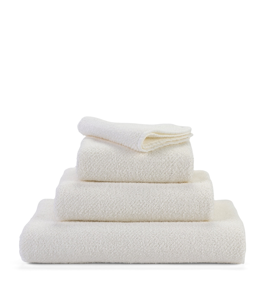 Twill Bath Towel (70cm x 140cm) IVORY Image 1