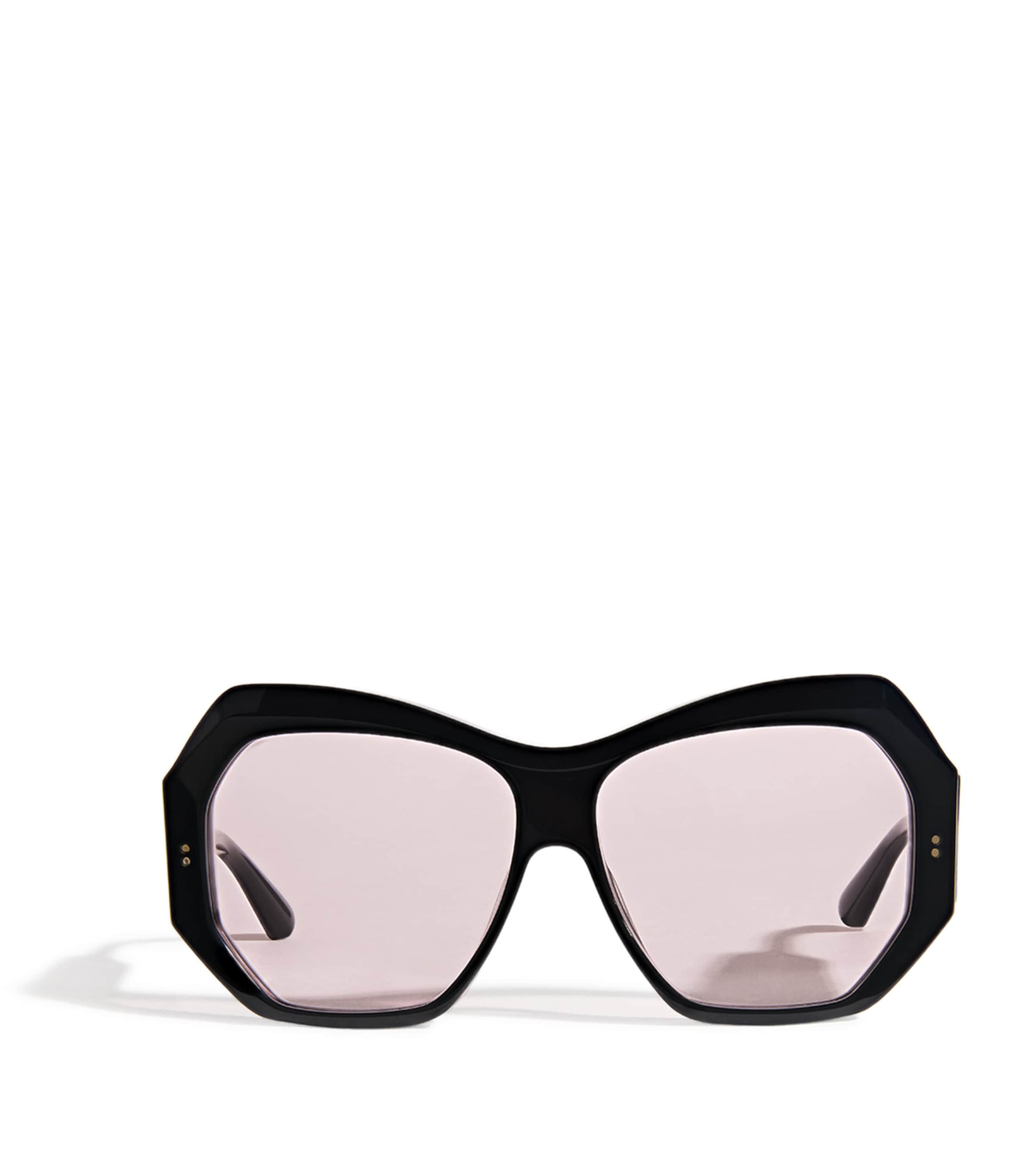 Joseph Butterfly Slima Sunglasses Black Image 1