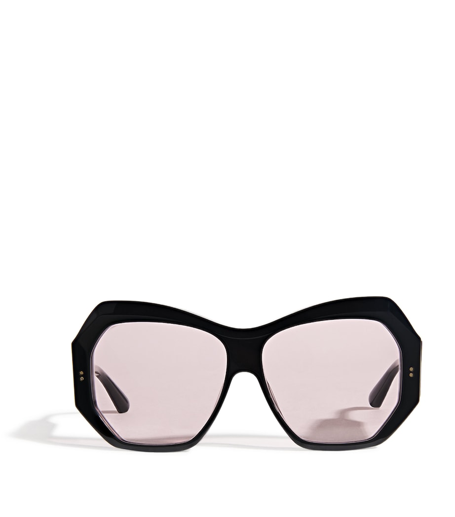 Joseph Butterfly Slima Sunglasses Black Image 1