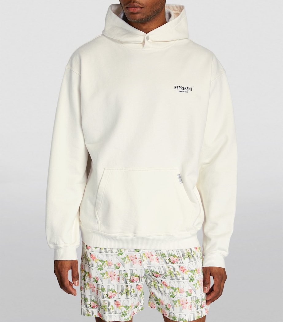 Owners Club Hoodie FLAT WHITE Image 3