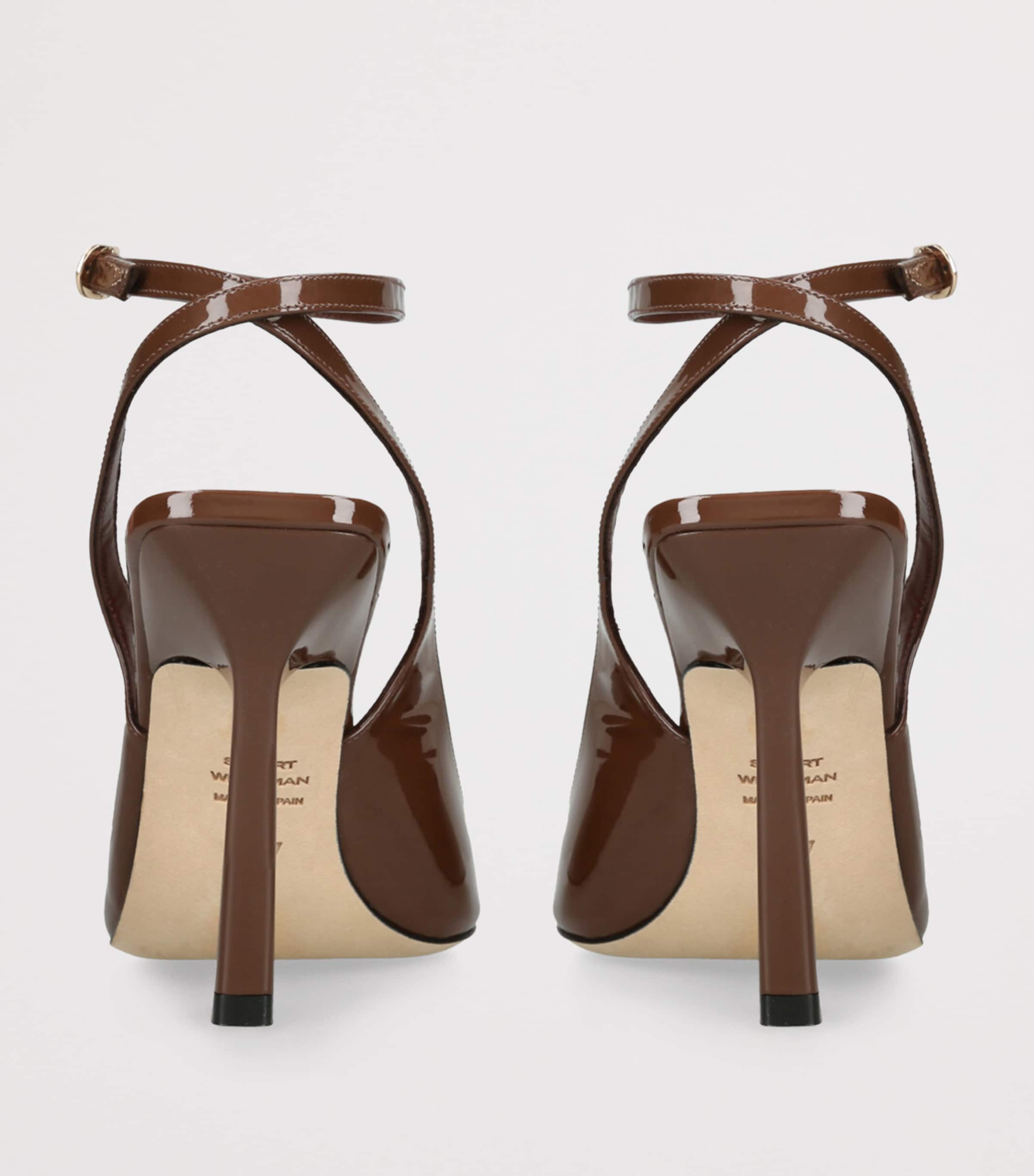 Patent Leather Vinnie Pumps 100 BROWN Image 2