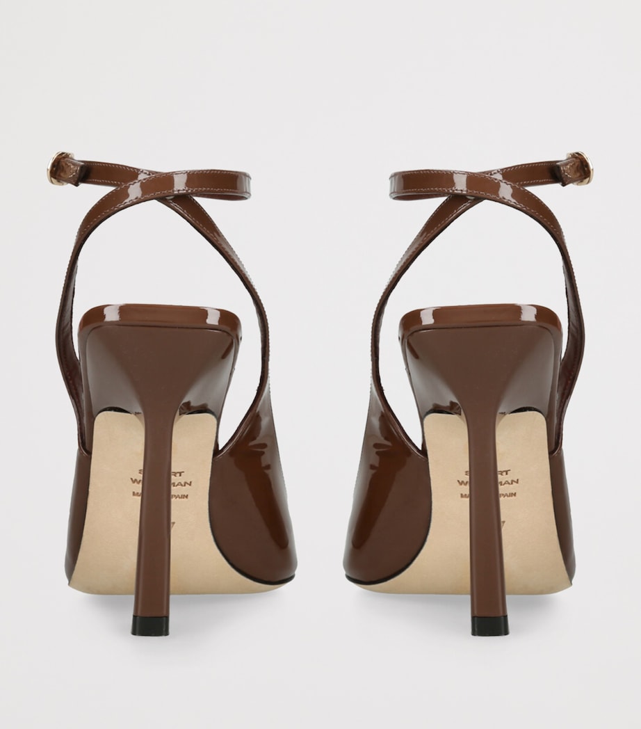 Patent Leather Vinnie Pumps 100 BROWN Image 2