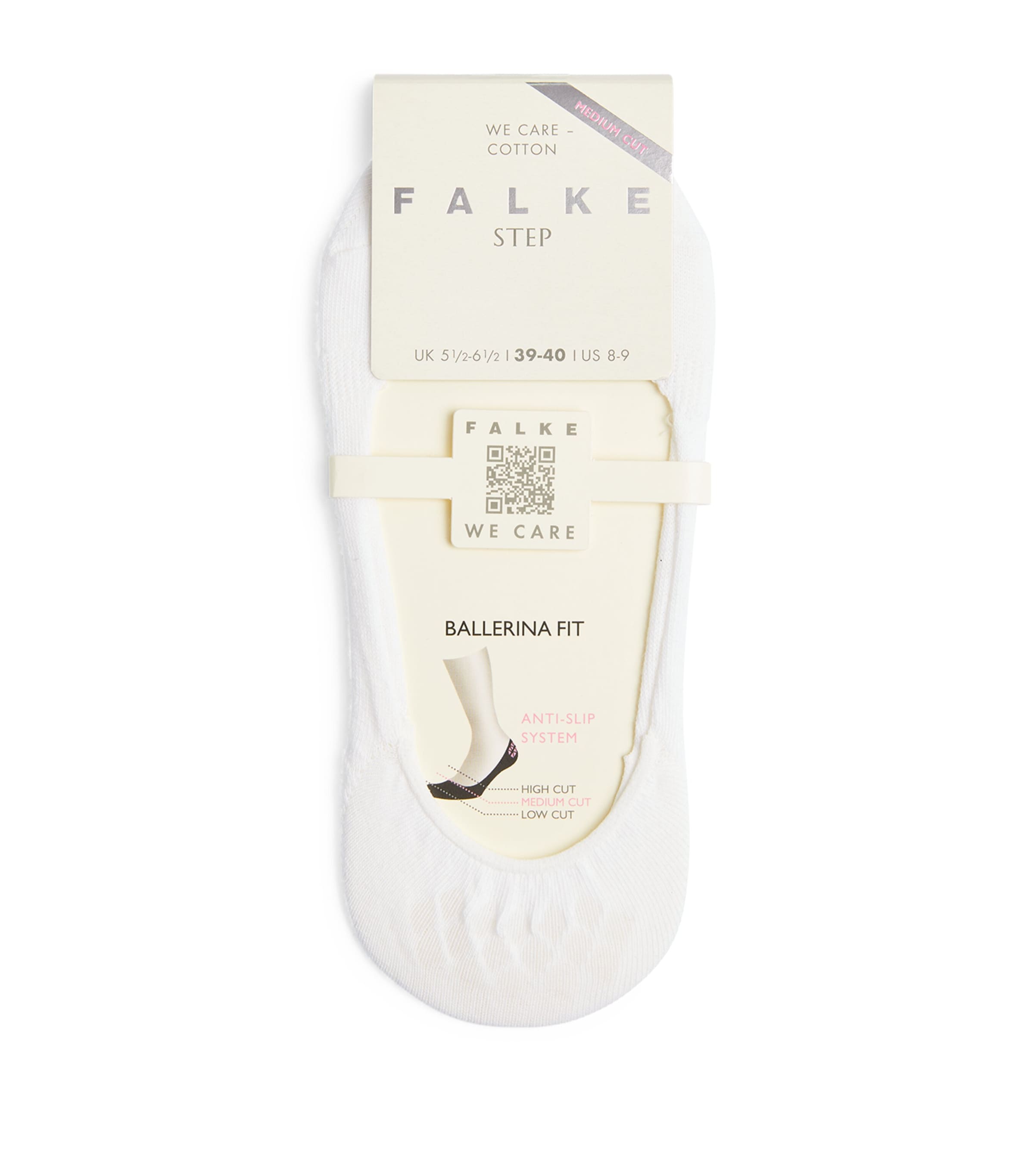 Falke No Show Socks In White