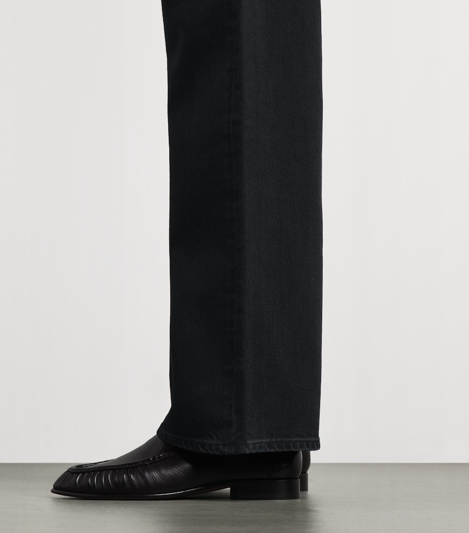 AGOLDE Womens Harper Relaxed Straight Jeans Gnrt Image 3