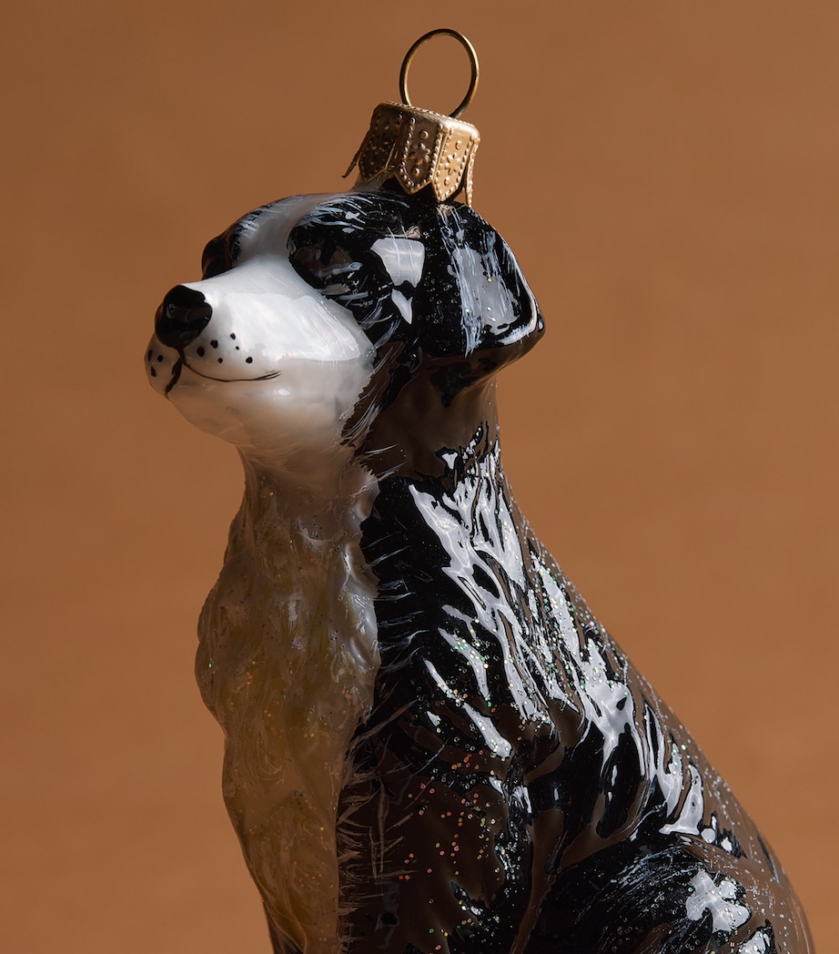Harrods Border Collie Tree Decoration Image 2