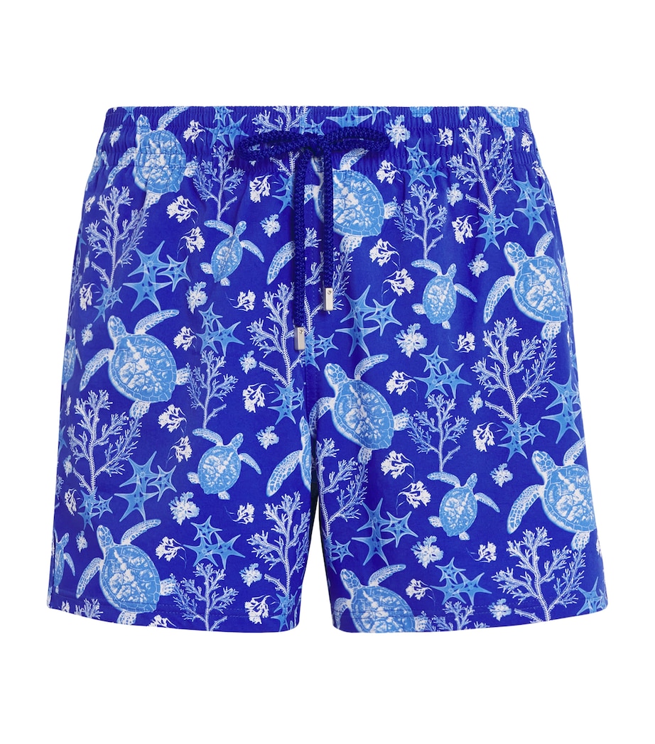 Turtle Print Swim Shorts 613-MARRAKECH Image 1