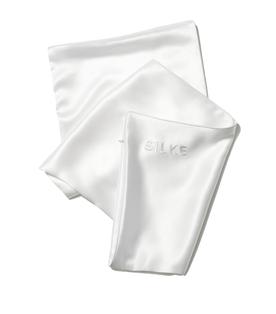 Mulberry Silk Queen Pillowcase WHITE Image 5