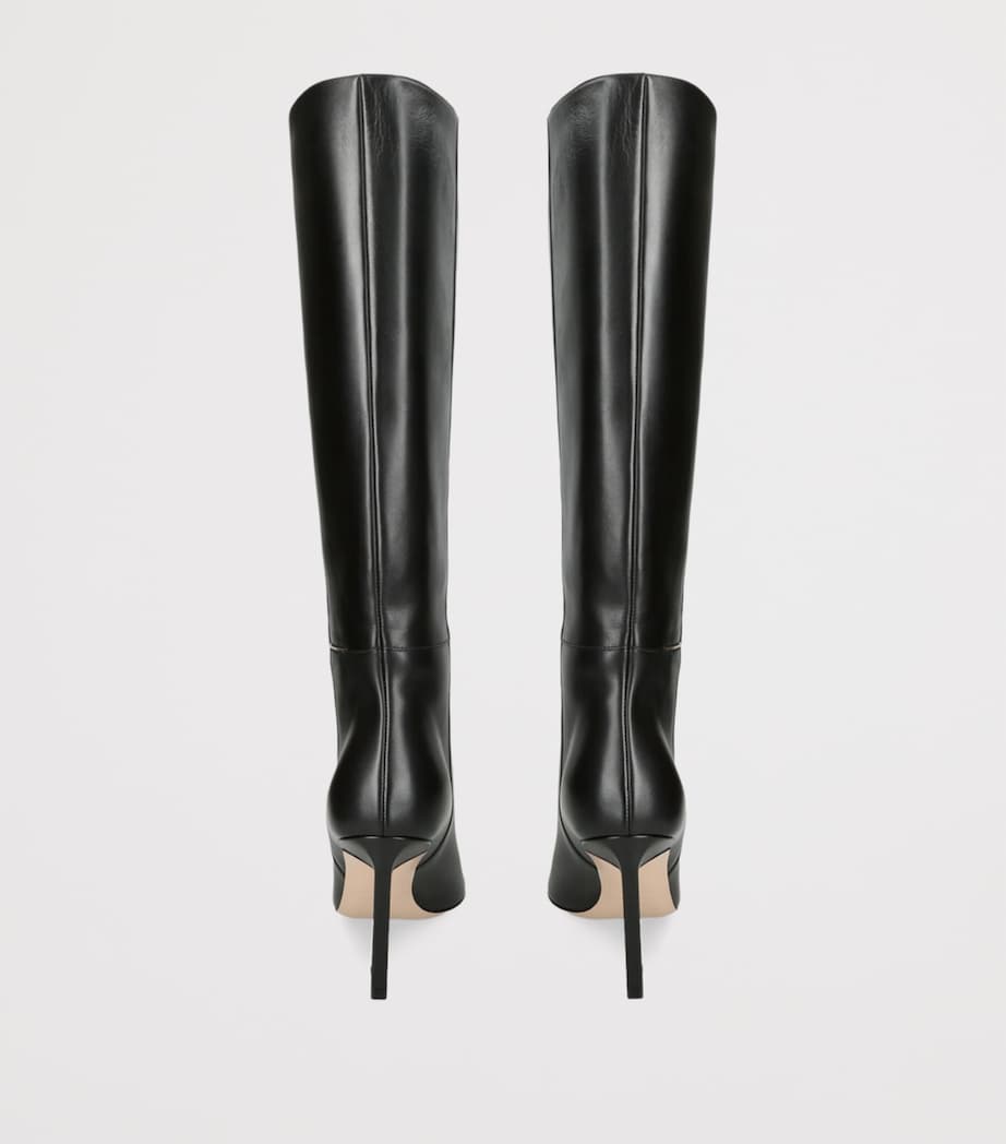 Leather Julianne Knee-High Boots 85 BROWN Image 2