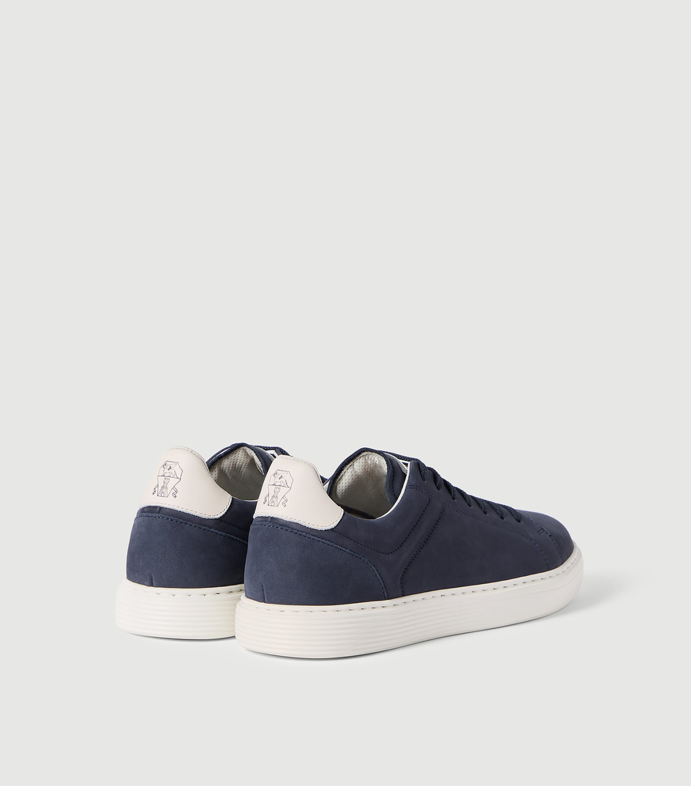 Brunello Cucinelli Suede Lace-Up Sneakers Image 5