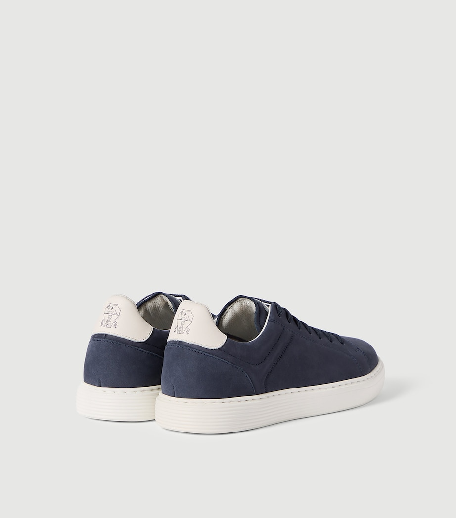 Brunello Cucinelli Suede Lace-Up Sneakers Image 5