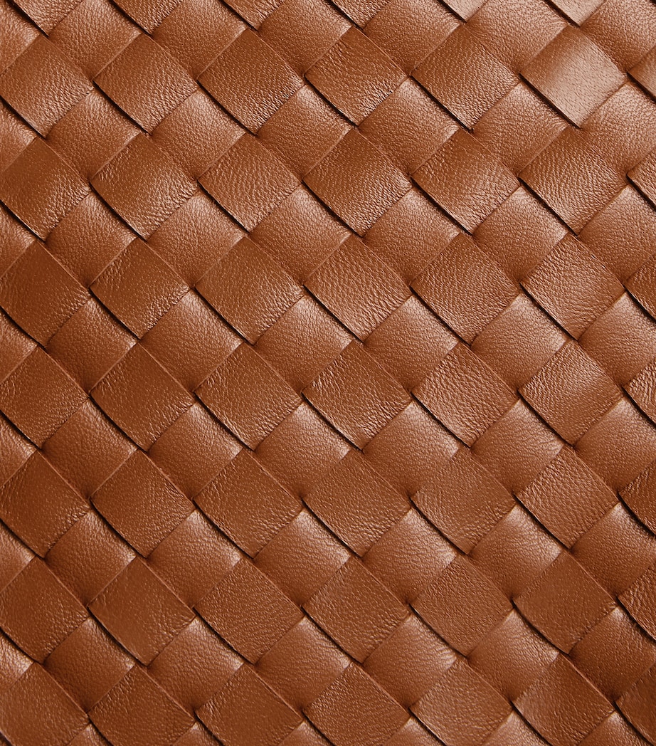 Intrecciato Leather Pinacoteca Tote Bag 2591 Image 8