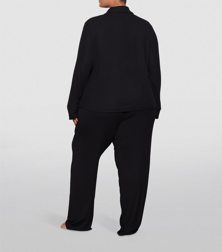 Soft Lounge Ribbed Pyjama Set ONYX Image 5