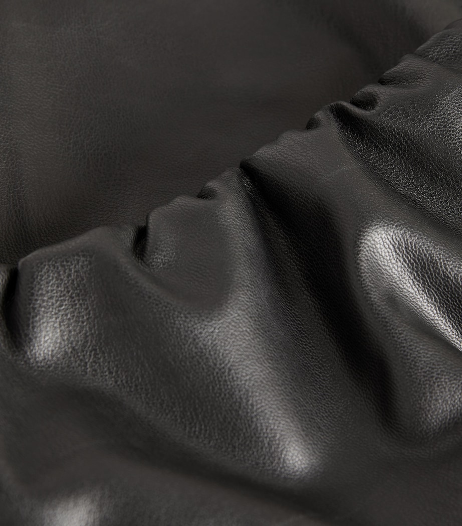 AllSaints Womens Faux Leather Cora Leggings Black Image 5