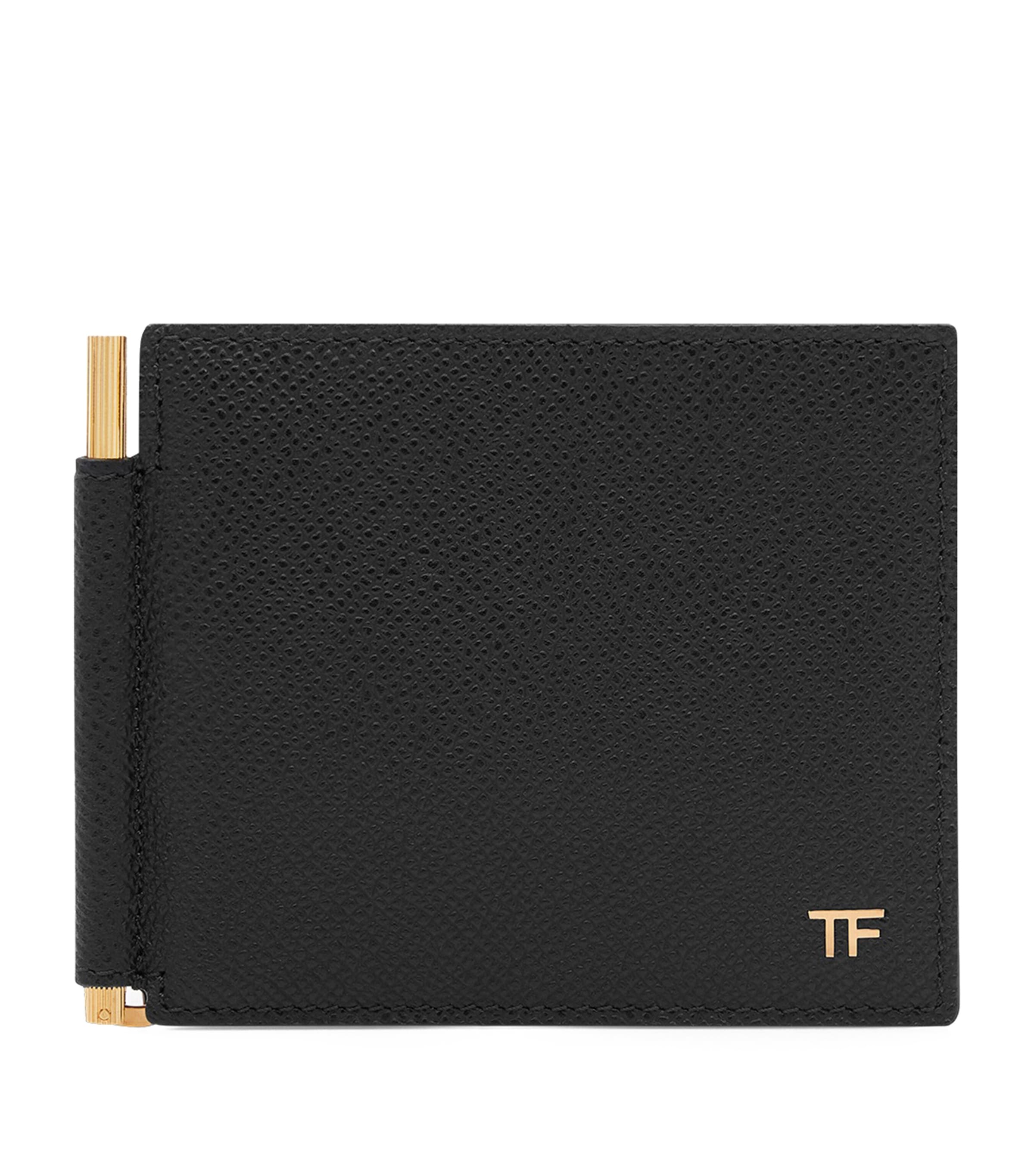 TOM FORD Leather T-Line Money Clip Wallet | Gifts | Gifts for Him | Men Accessories | Wallets | Cardholders | Designers | Tom Ford