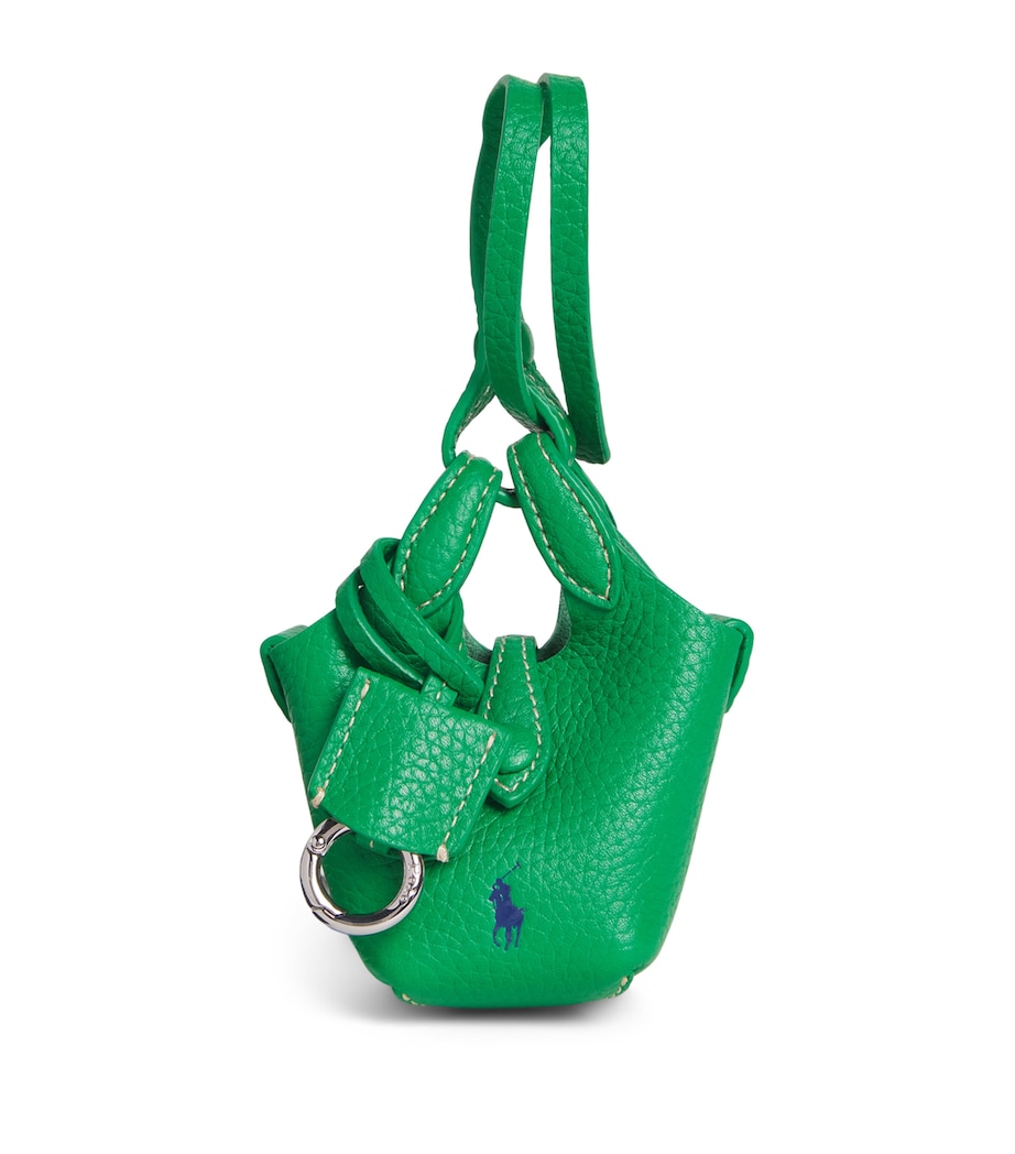 Polo Ralph Lauren Calfskin Polo Play Bag Charm Parrot Image 1