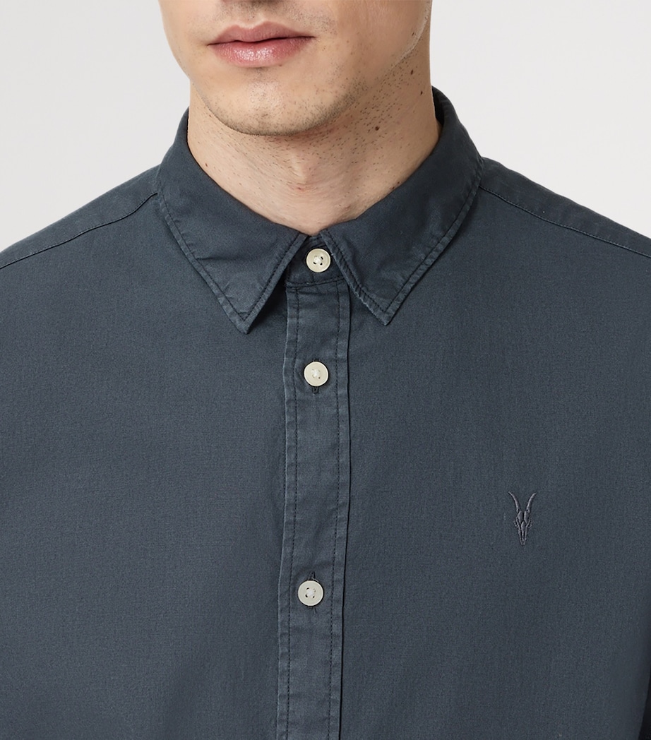 Stretch-Cotton Hawthorne Shirt SUNIL BLUE Image 8