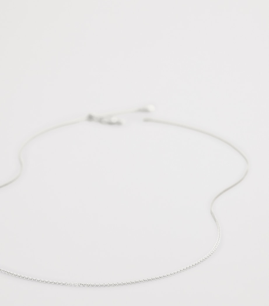 Sterling Silver Chain Necklace (17cm) STERLING SILVER Image 2