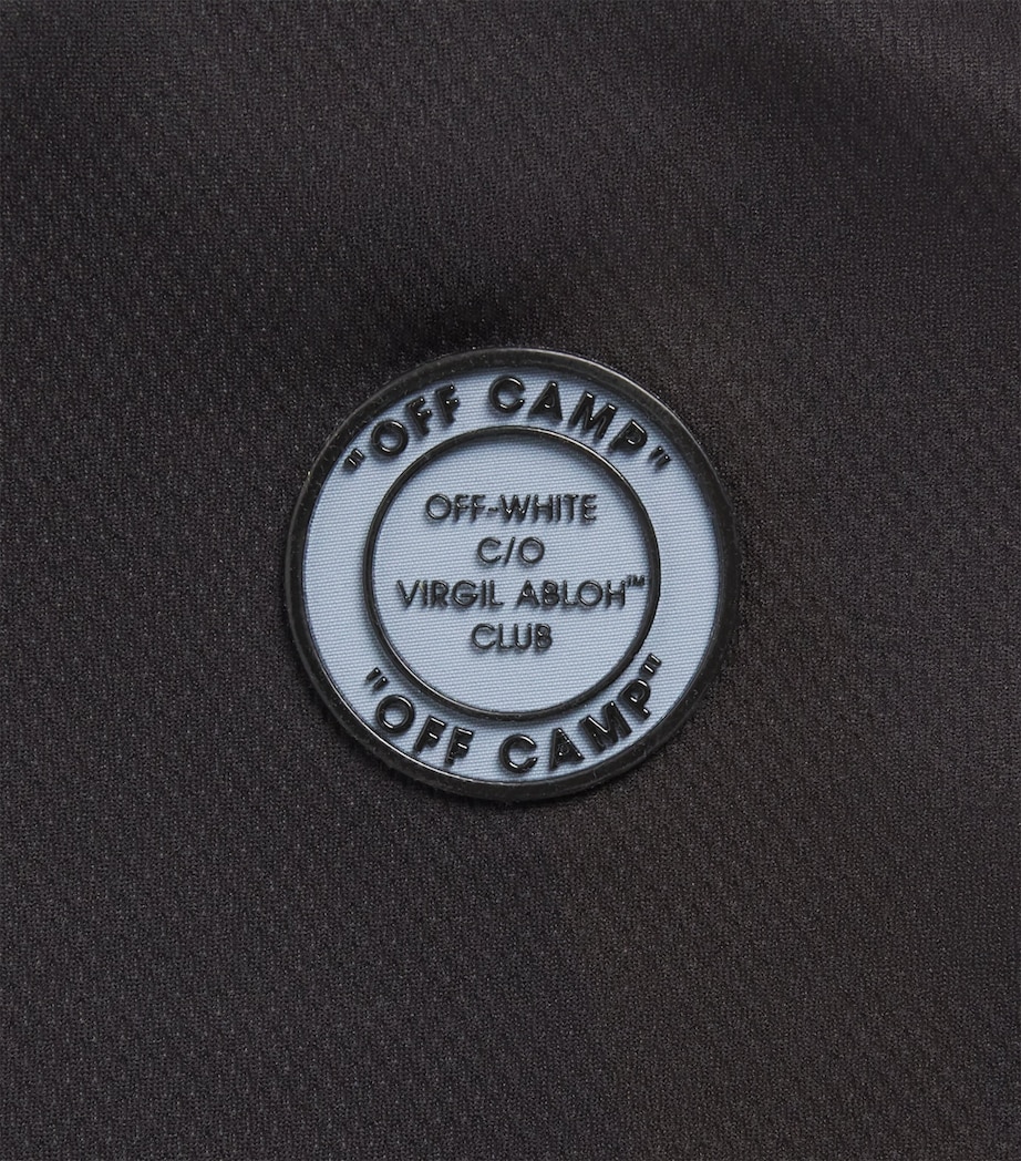 Off-White Kids V-Neck T-Shirt (4-12+ Years) Black Image 3