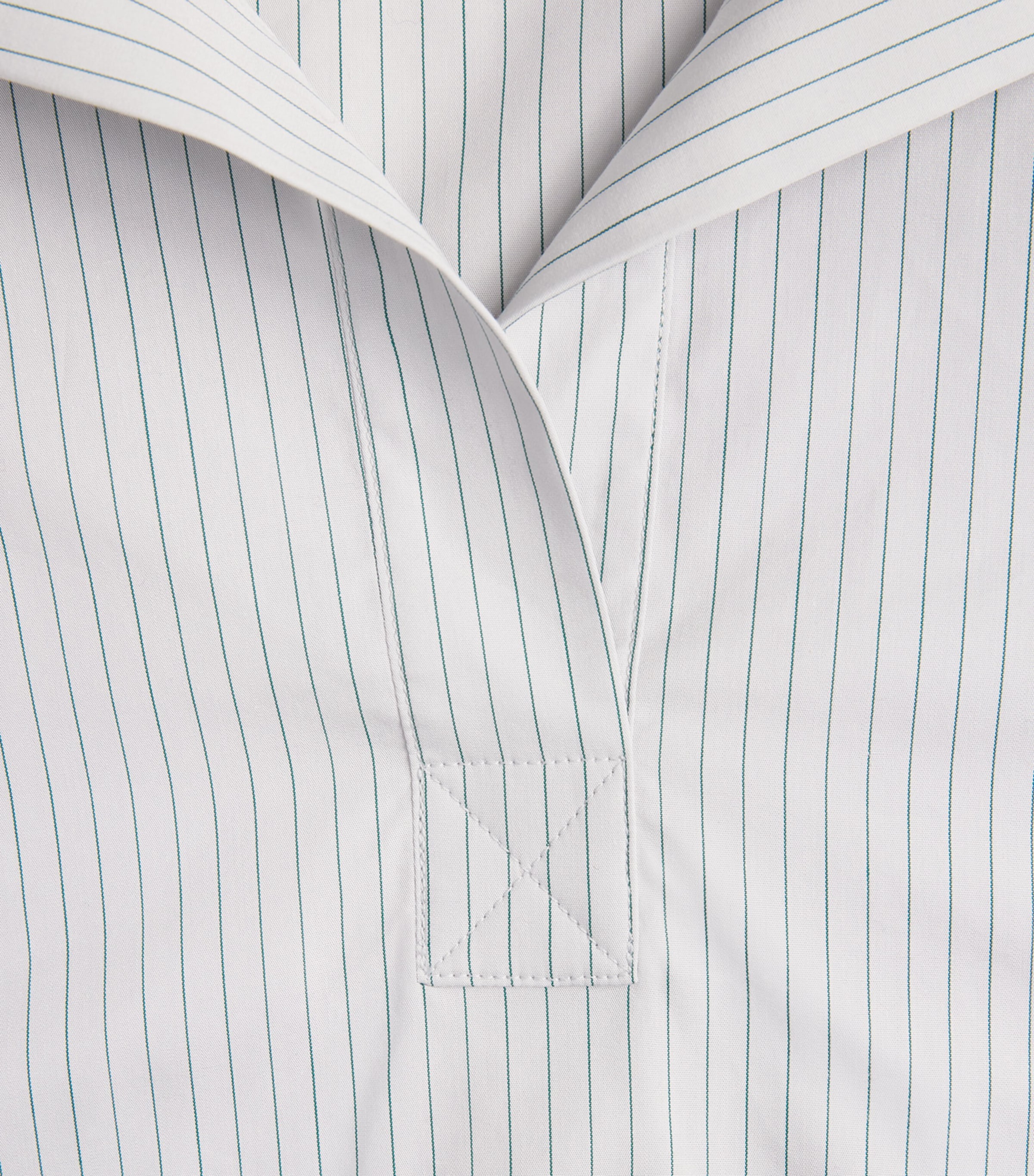 Stripe Yoshi Polo Shirt DOVE/FOREST STRIPE Image 5