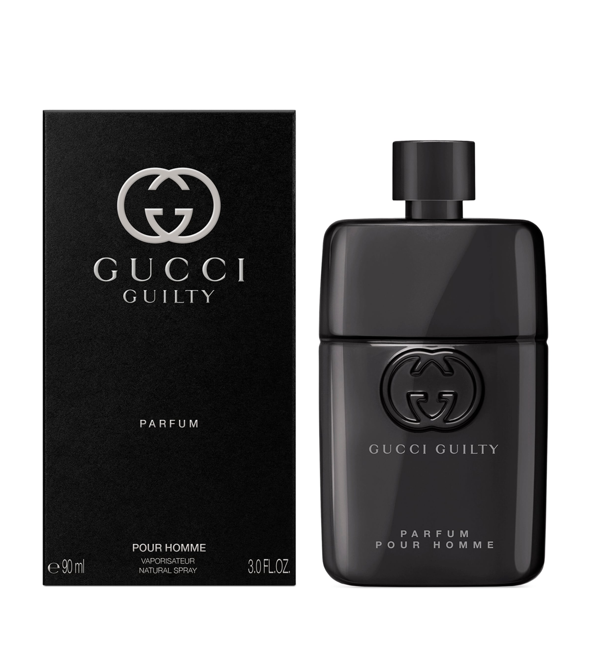 Gucci Guilty For Him Parfum (90ml) BLACK Image 2
