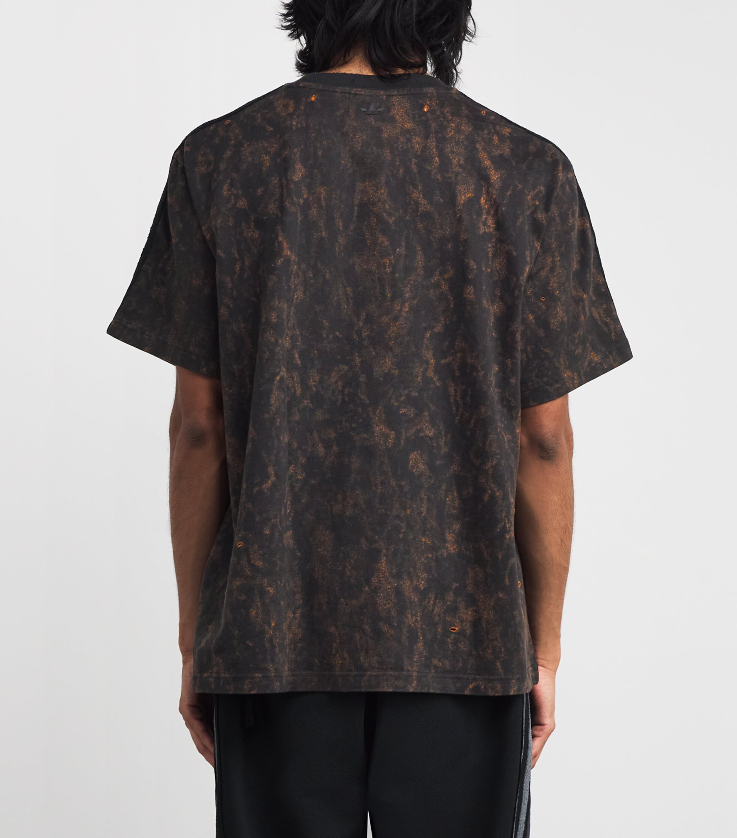 Originals x Song for the Mute Distressed T-Shirt BLACK Image 4