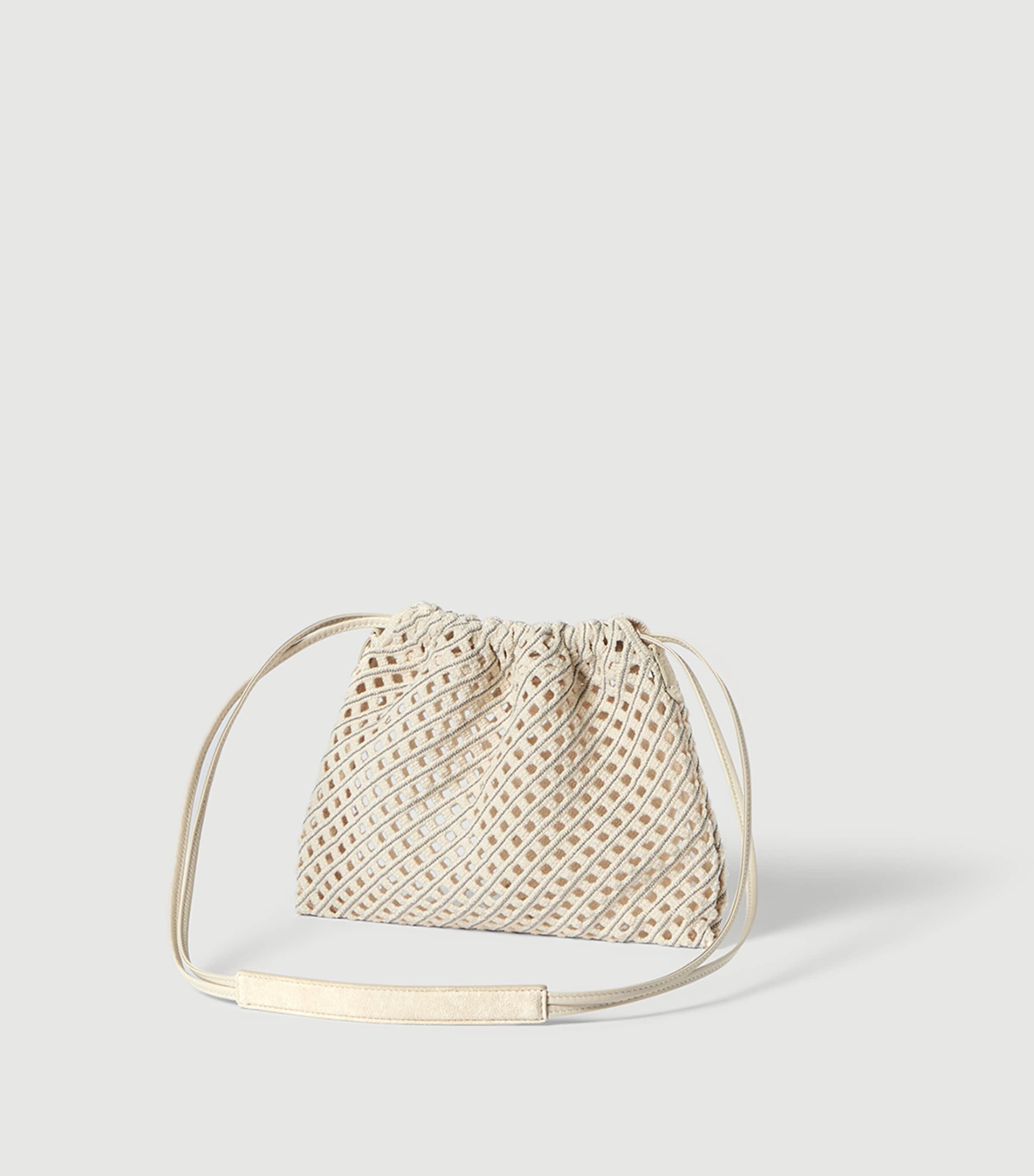 Brunello Cucinelli Crochet Pouch Bag Image 4