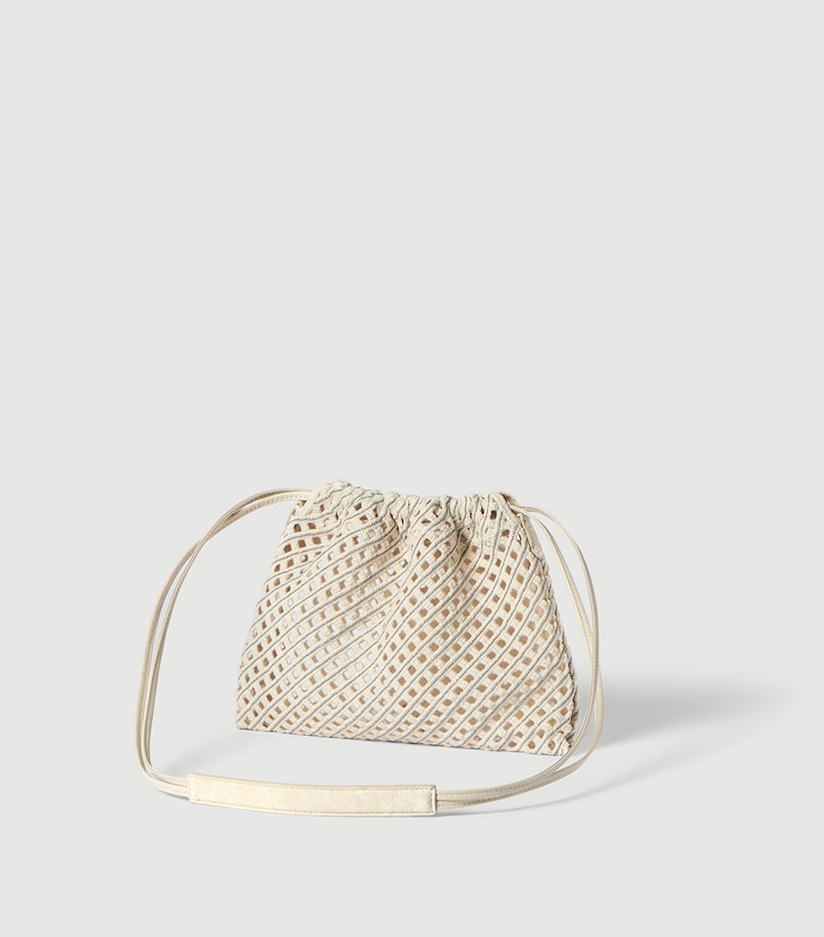Brunello Cucinelli Crochet Pouch Bag Image 4