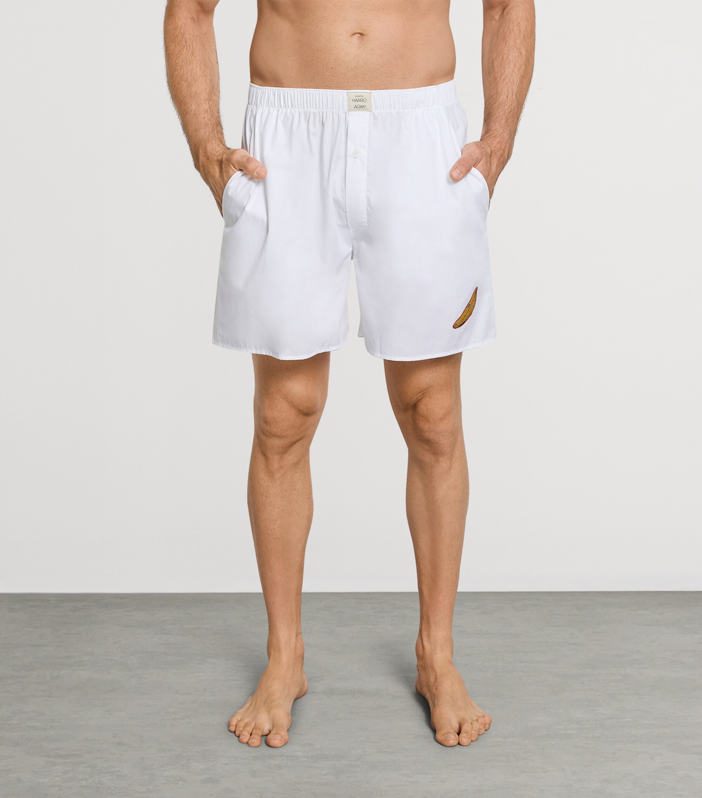 Hanro Womens x Charlotte Adam Cotton Shorts White Image 2