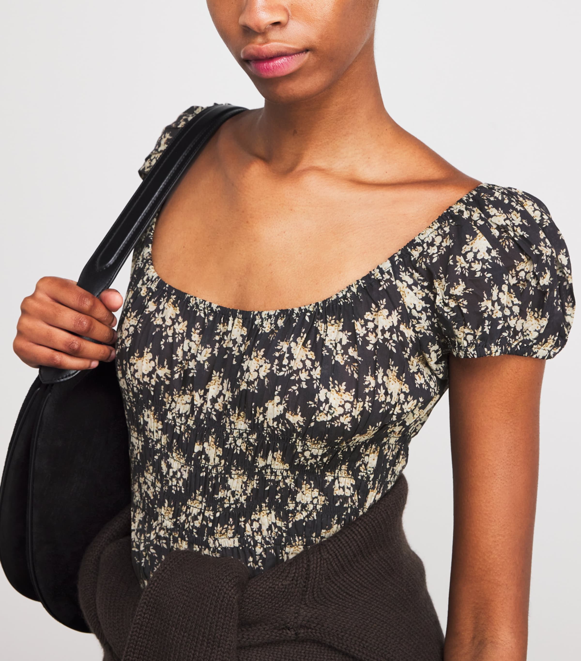 Organic Cotton Quinley Midi Dress NIOR ROSIER FLORAL Image 6