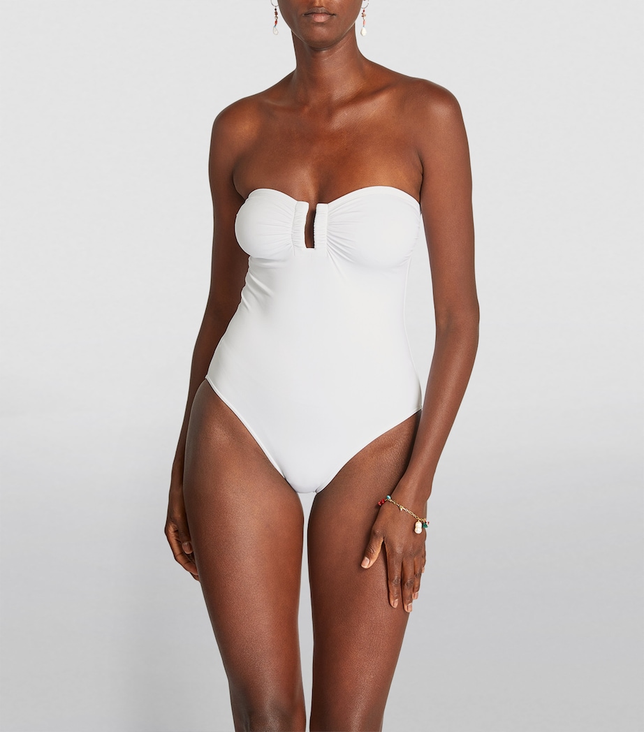 Strapless Cassiopée Swimsuit BLANC Image 2