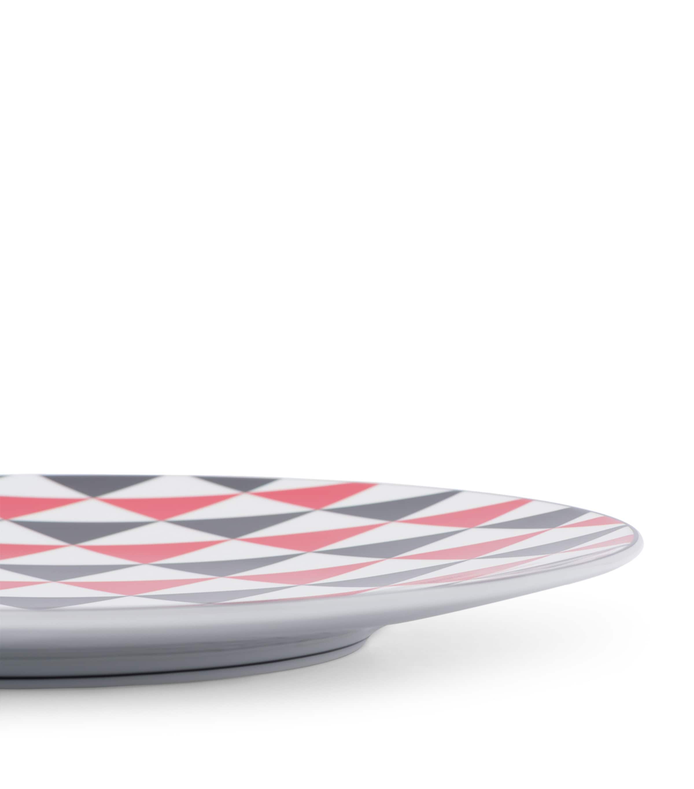 Triangles Charger Plate (28cm) F03FK Image 2