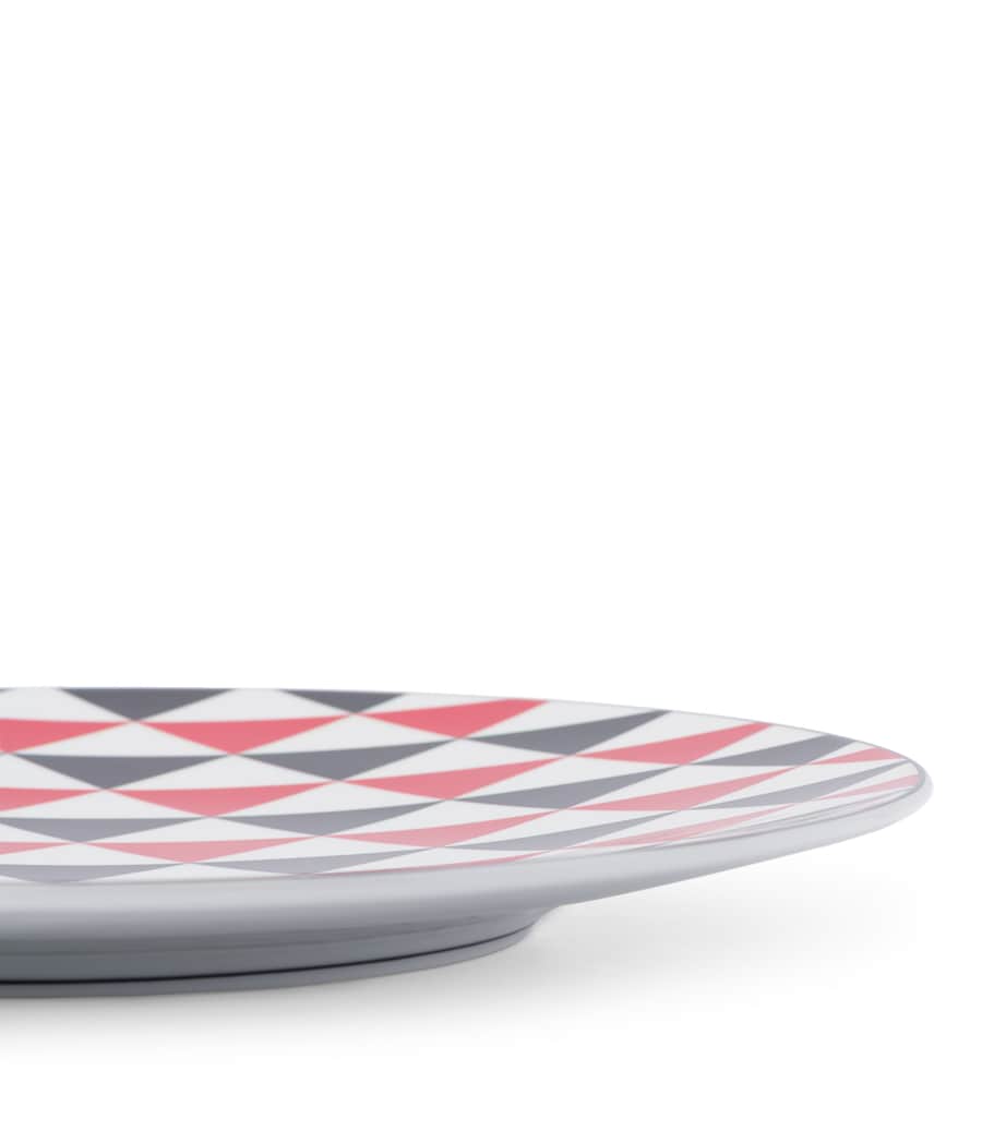 Triangles Charger Plate (28cm) F03FK Image 2