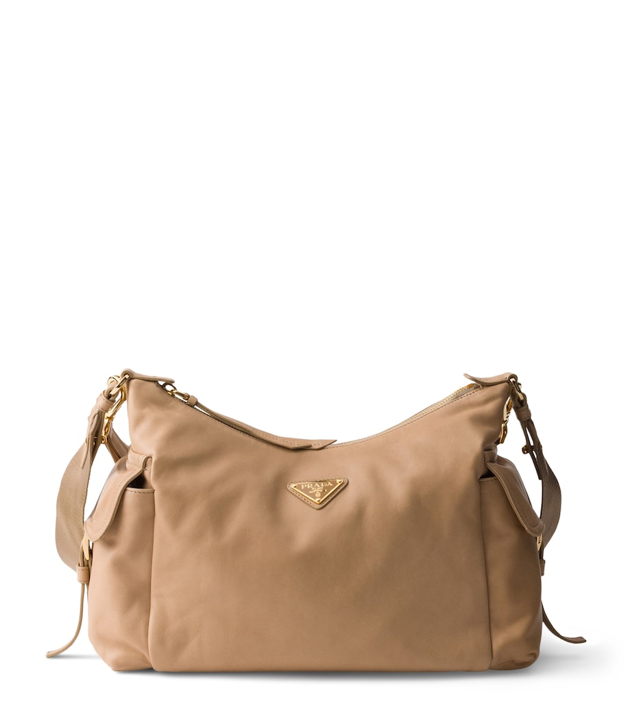 Prada Large Nappa Leather Explore Shoulder Bag Image 1