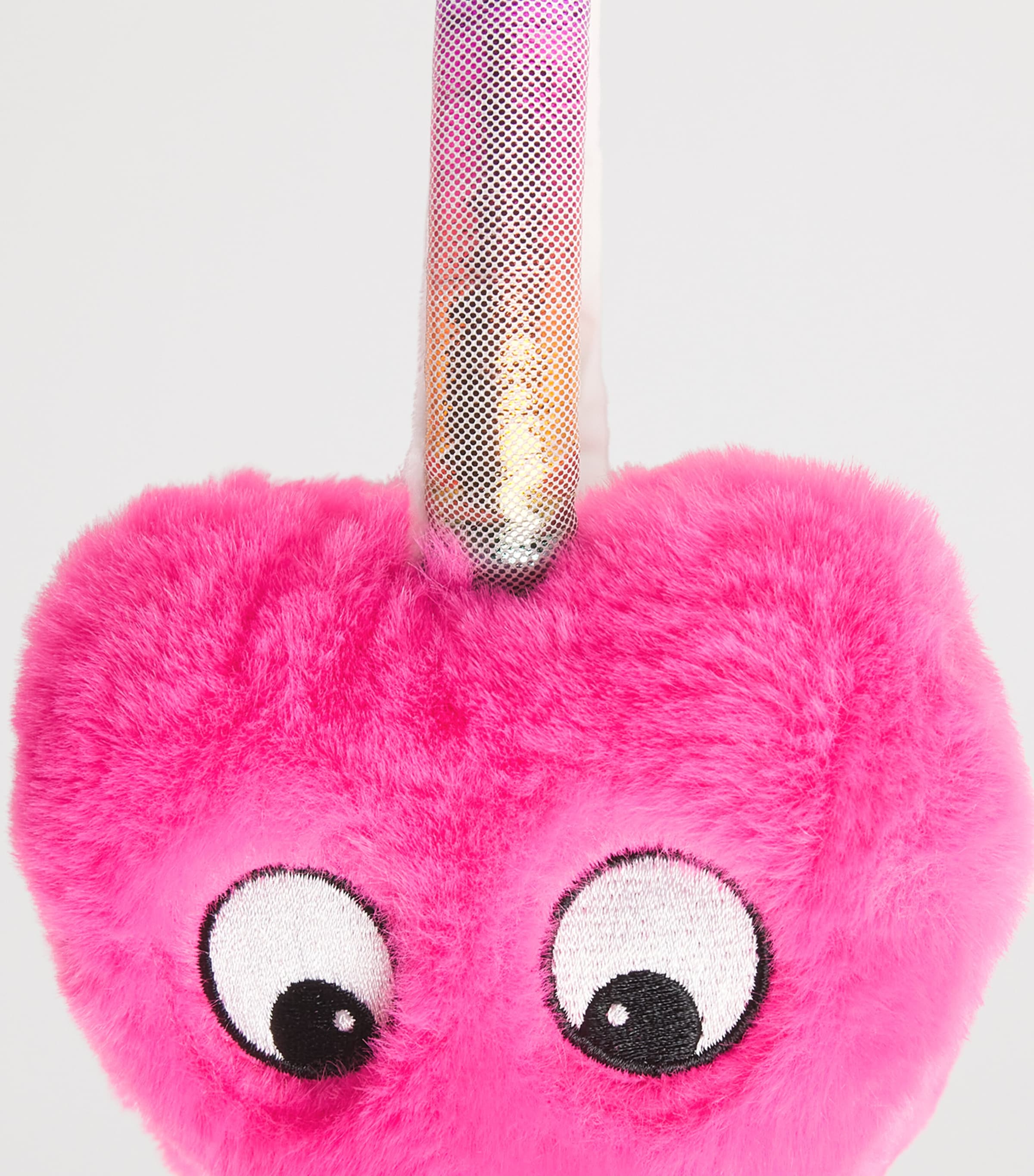 Billieblush Heart Ear Muffs Pink Image 2