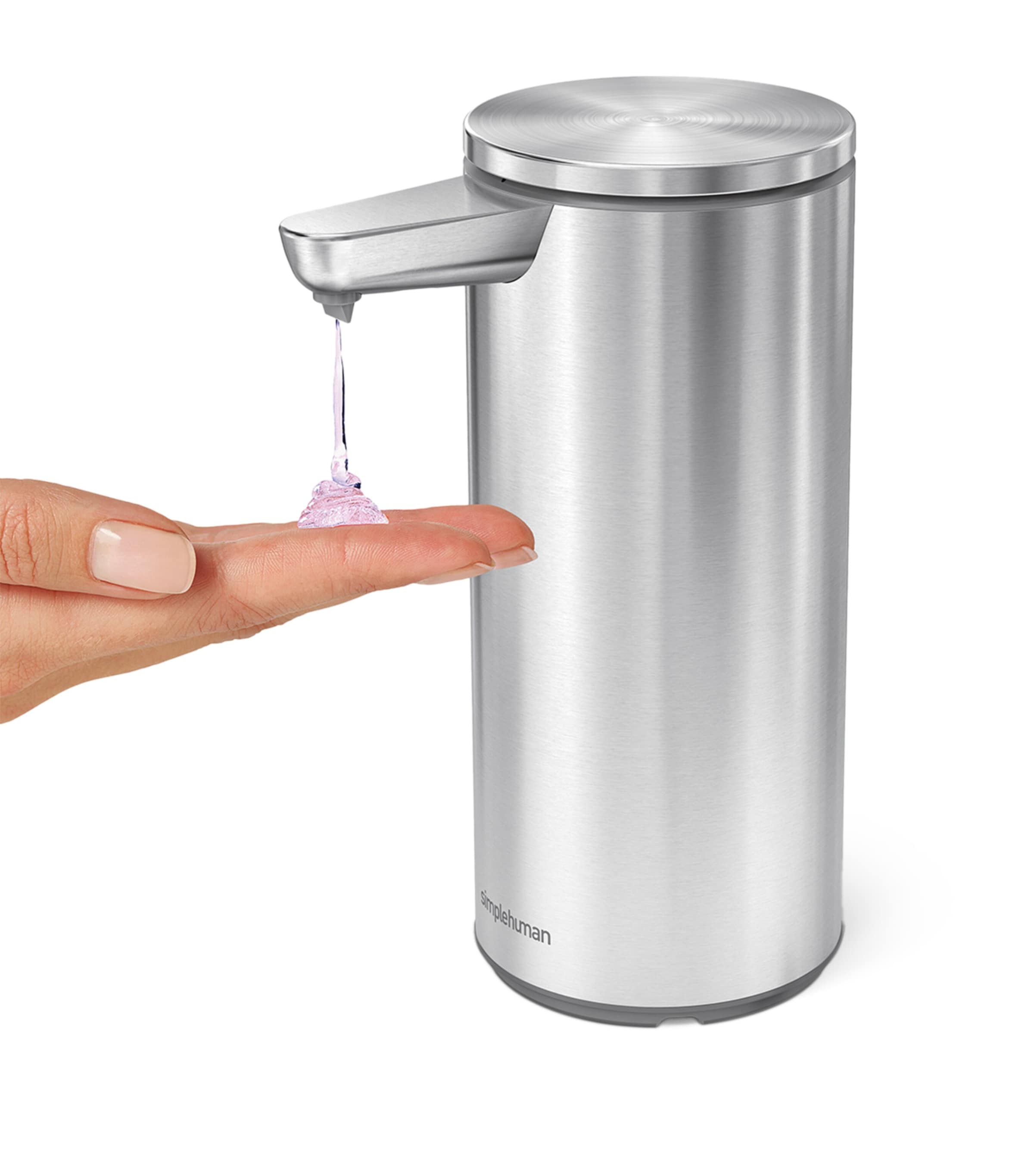 Rechargeable Sensor Soap Dispenser (266ml) BRUSHED Image 6