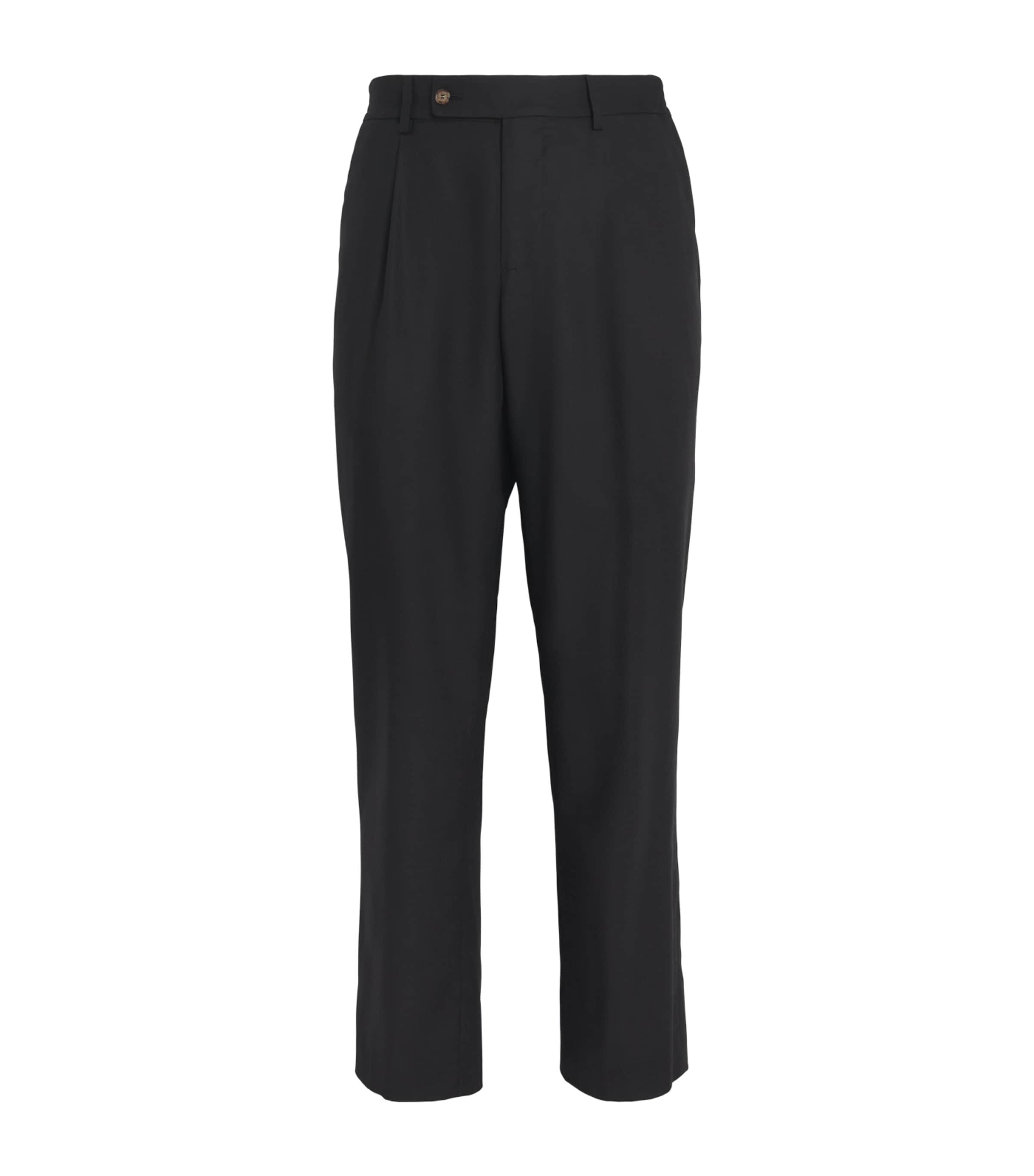 Cashmere Trousers 0091 NERO Image 1