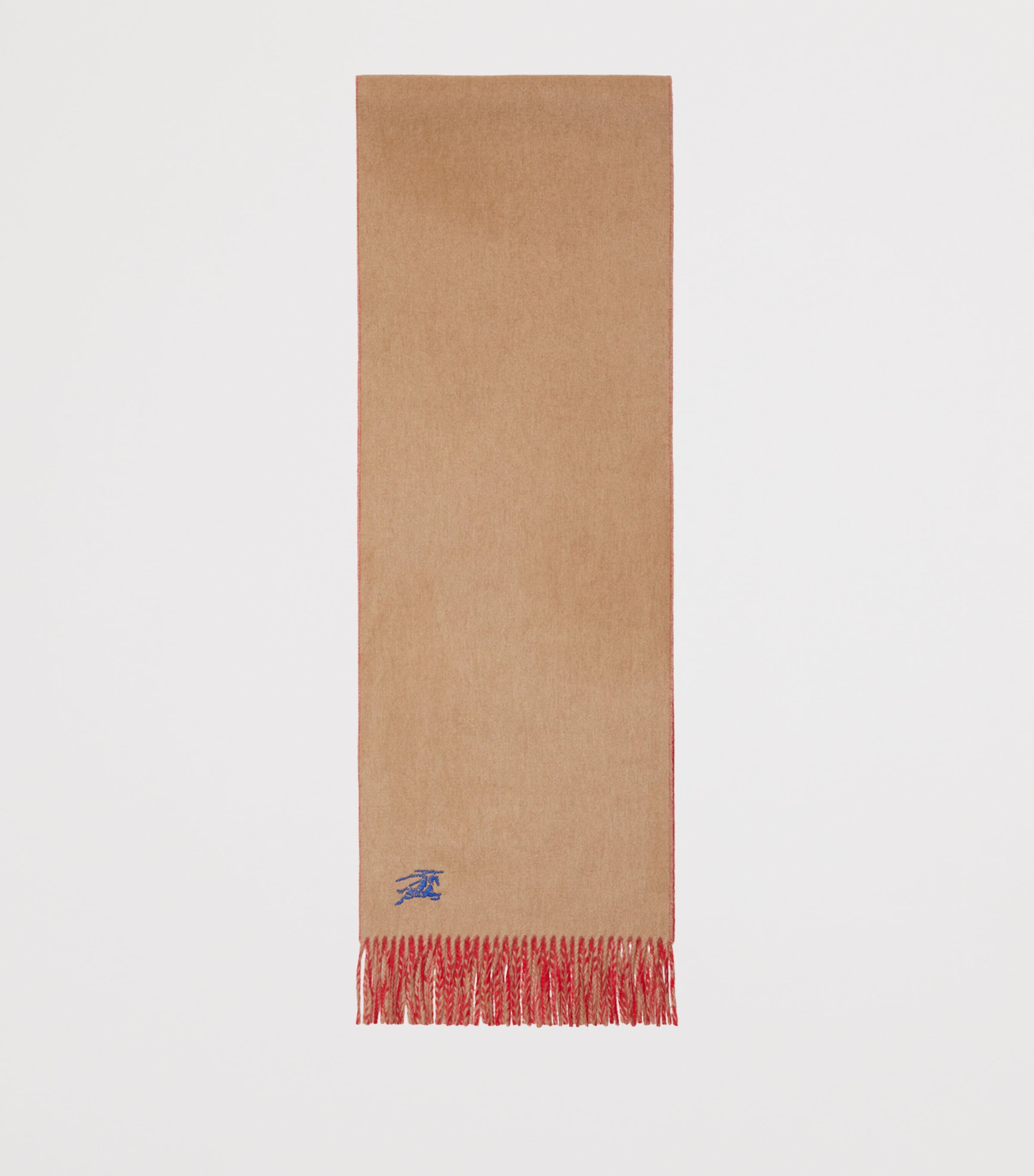 Cashmere Reversible Scarf PILLAR / CAMEL Image 3