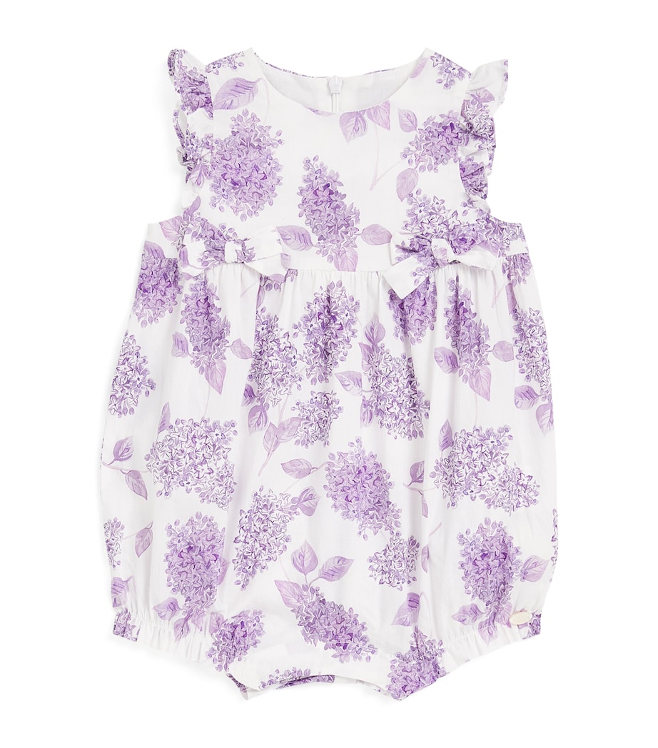 Tartine et Chocolat Cotton Floral Bodysuit (3-18 Months) Lilas Image 1