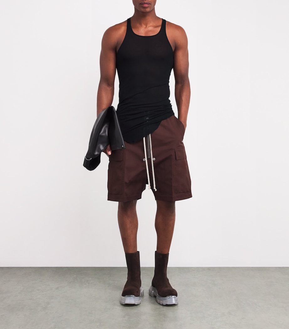 Ribbed Tank Top 09/BLACK Image 2