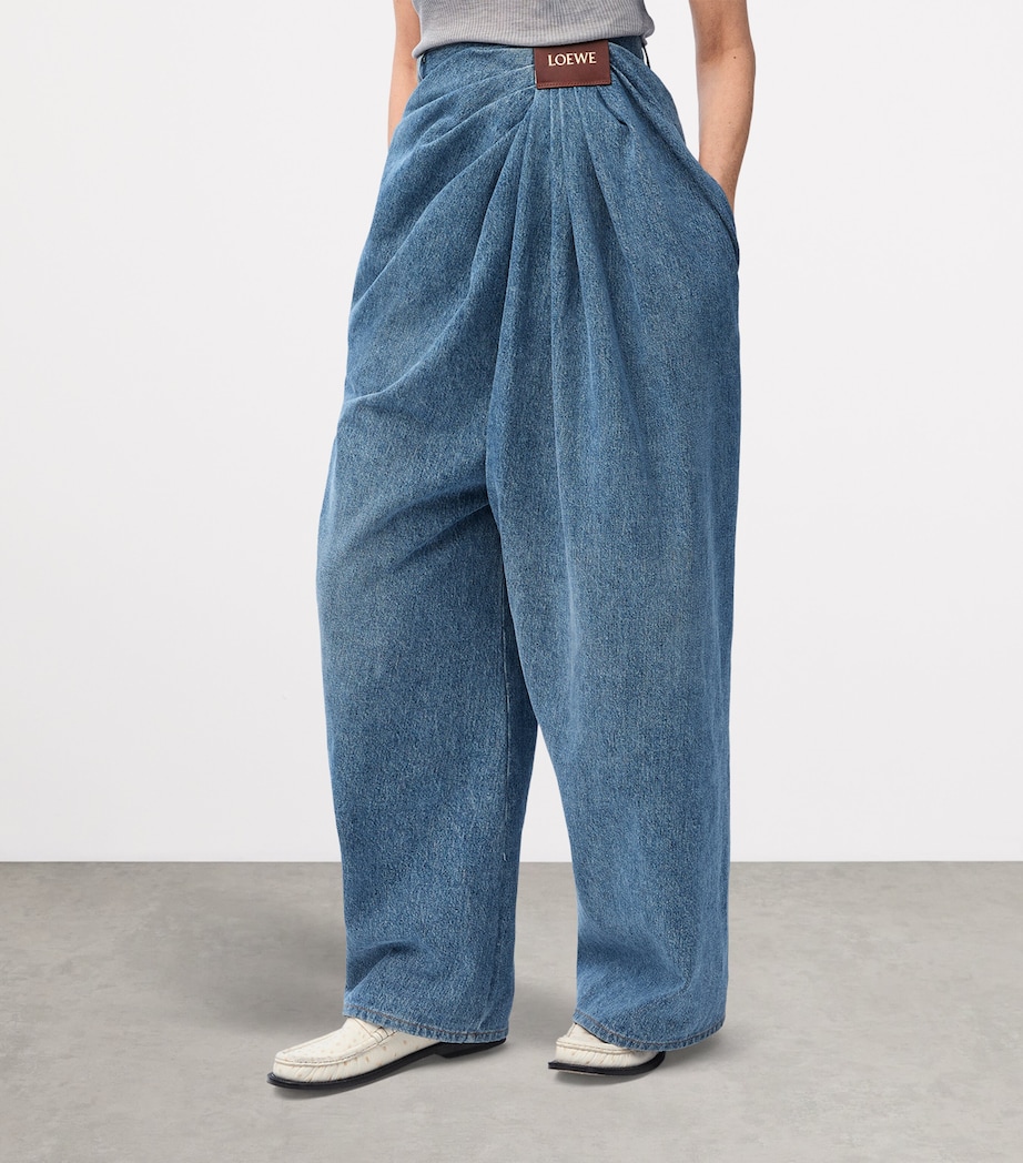 Draped Jeans INDIGO BLUE Image 2