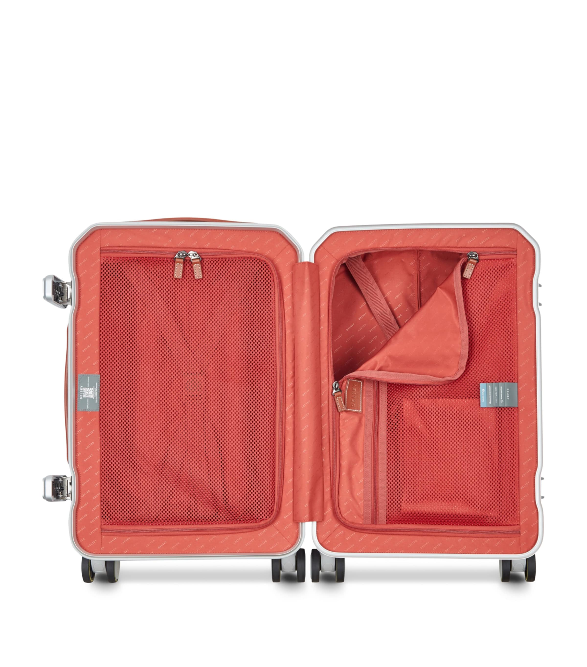 Delsey Alur Cabin Spinner Suitcase (55cm) Silver Image 2